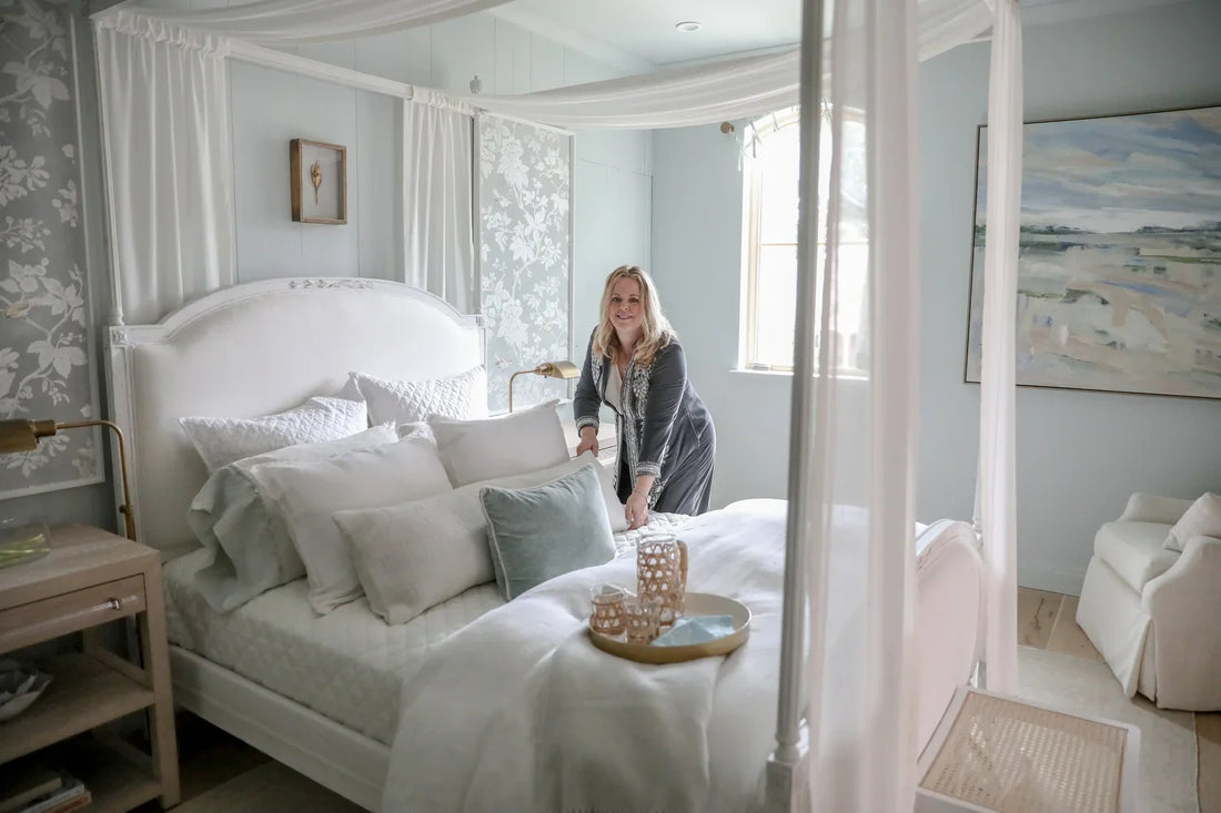 How to style an elegant bohemian bedroom