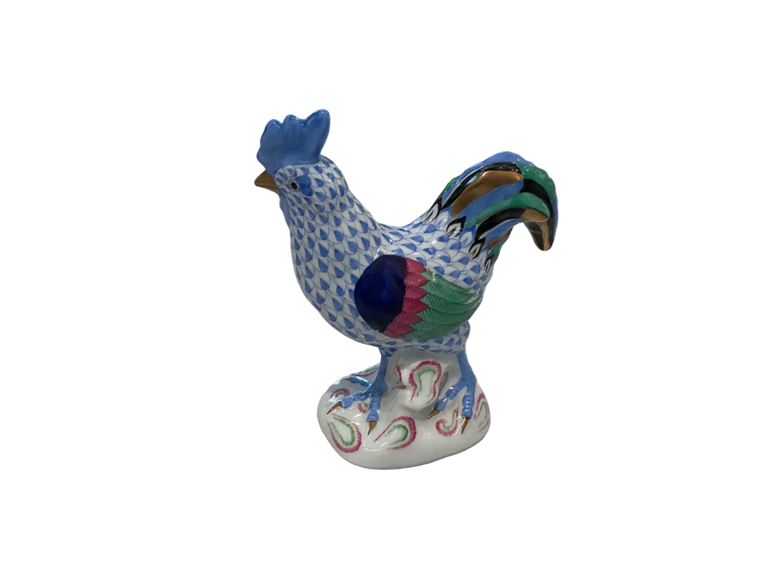 Vintage Herend hand-painted rooster
