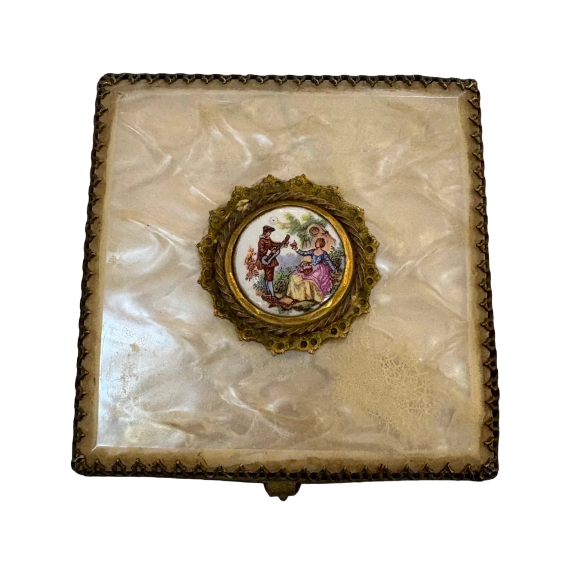 Vintage Fragonard Jewelry Casket