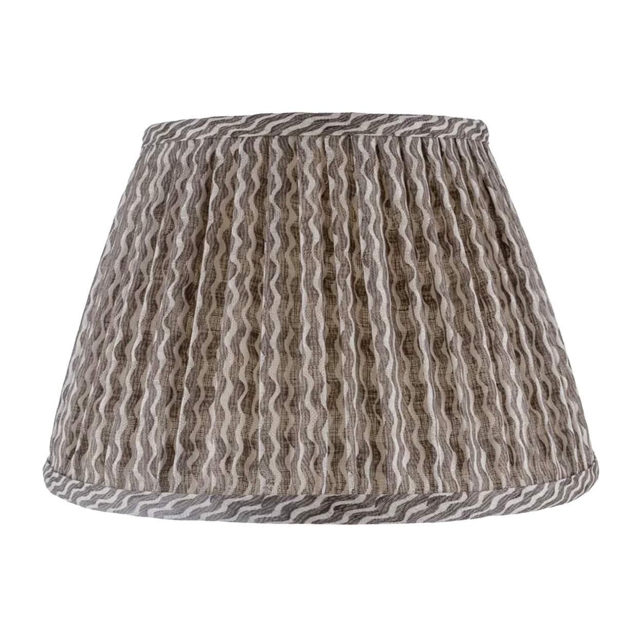 16”-Fermoie-Lampshade-Round-Grey-Popple