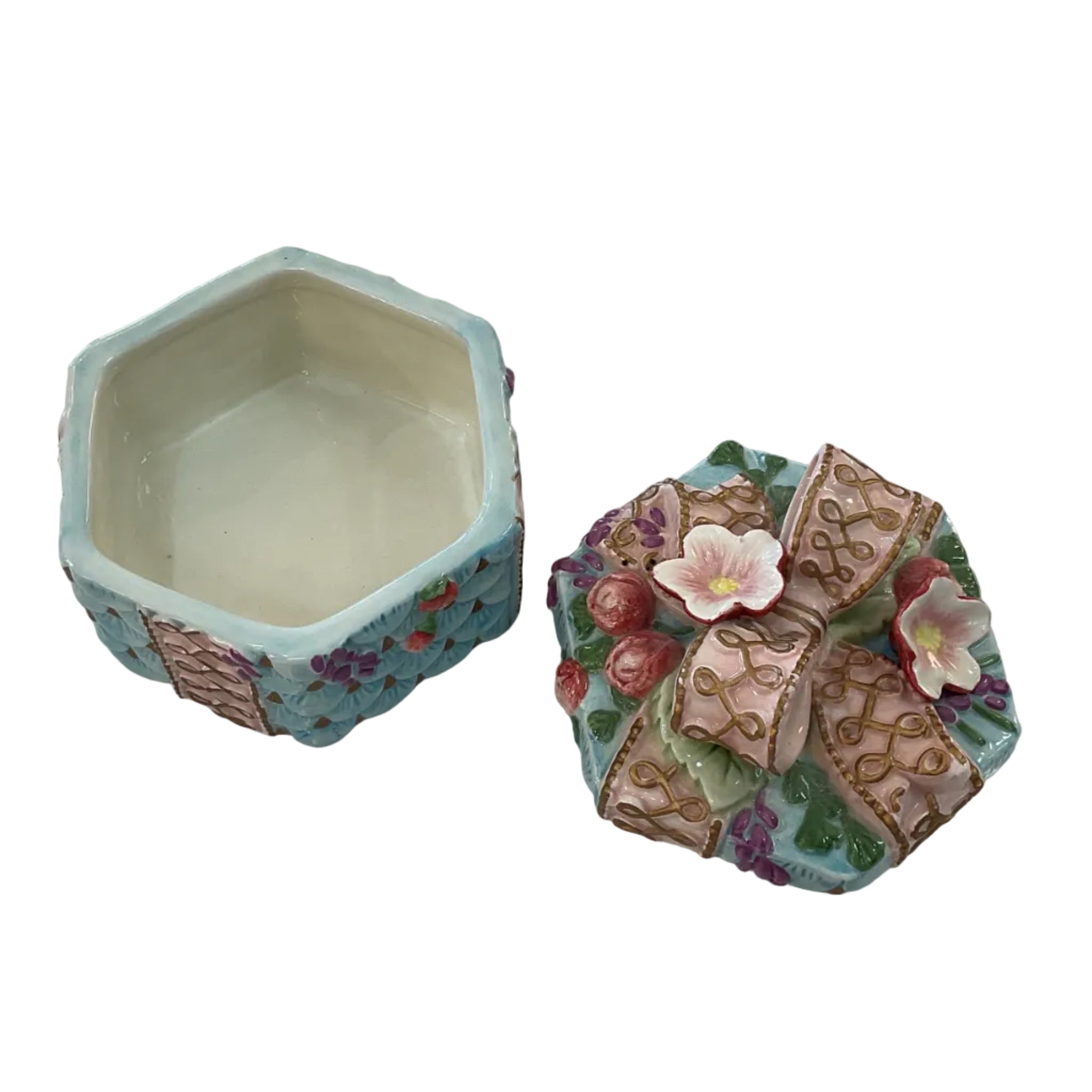 Vintage Fitz and Floyd Lidded Box