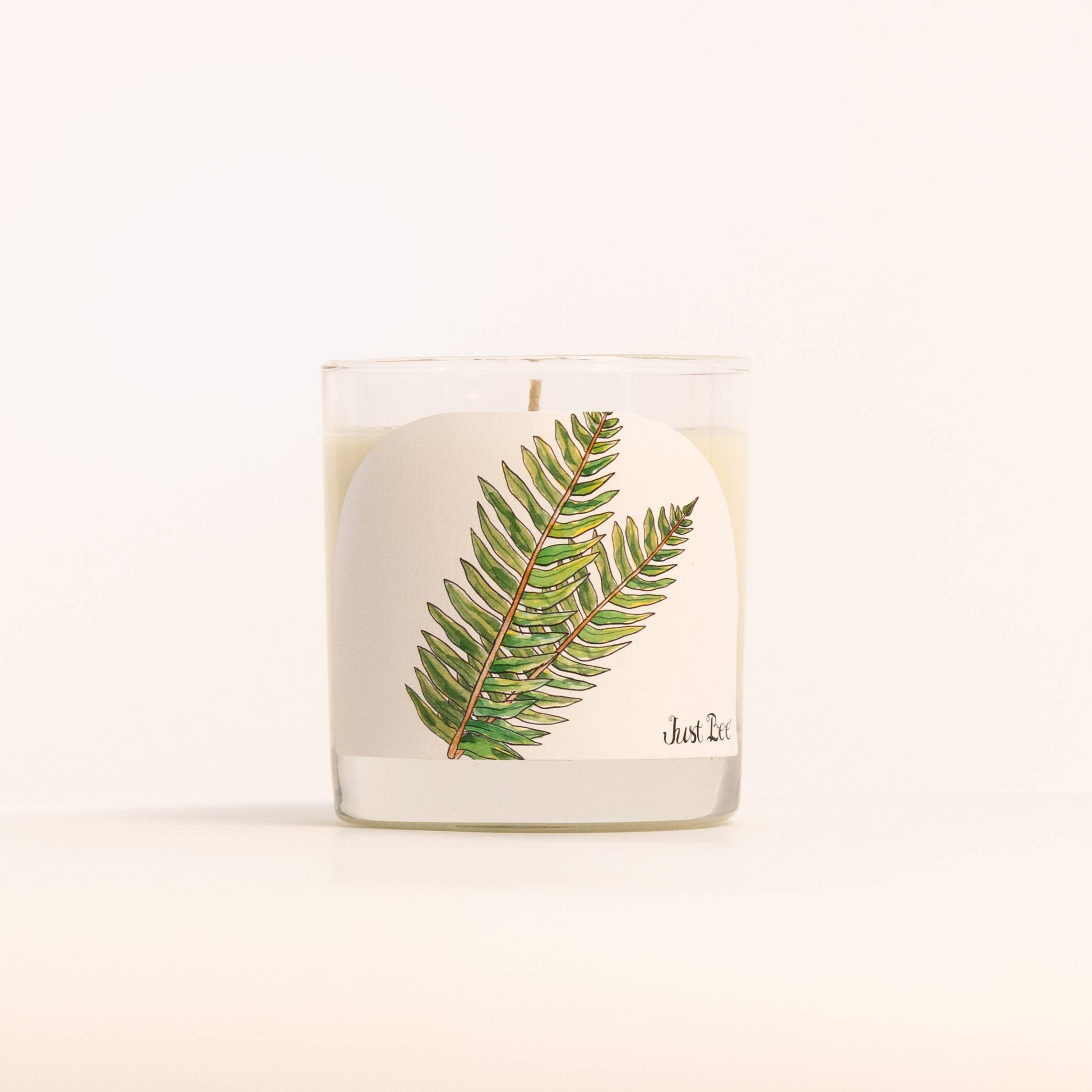 Sandalwood Fern - Medium Glass - Just Bee Candle