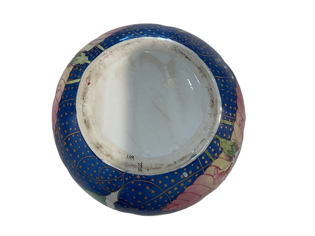 Tobacco Leaf Lidded Jar