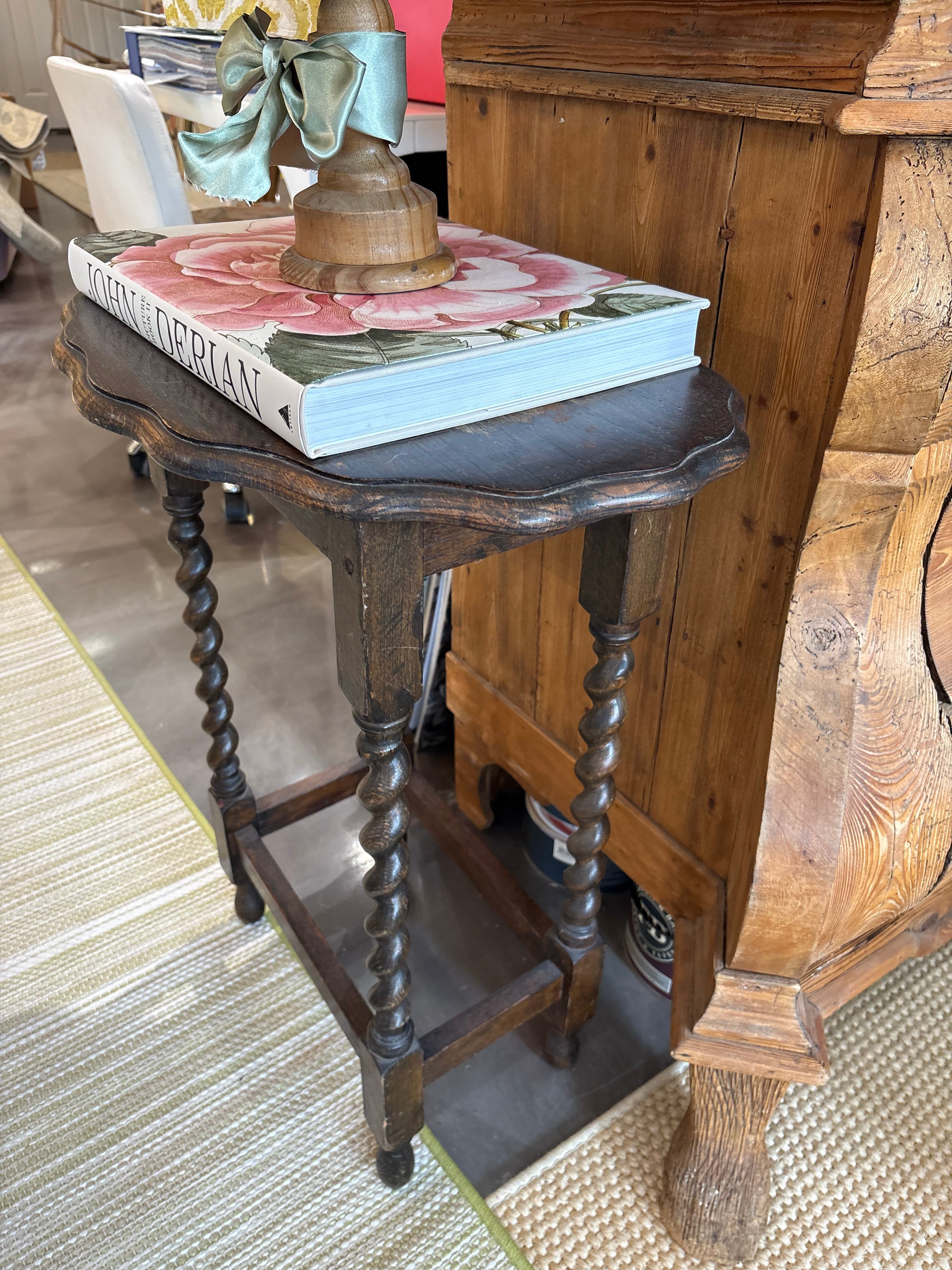 Small barley tree table