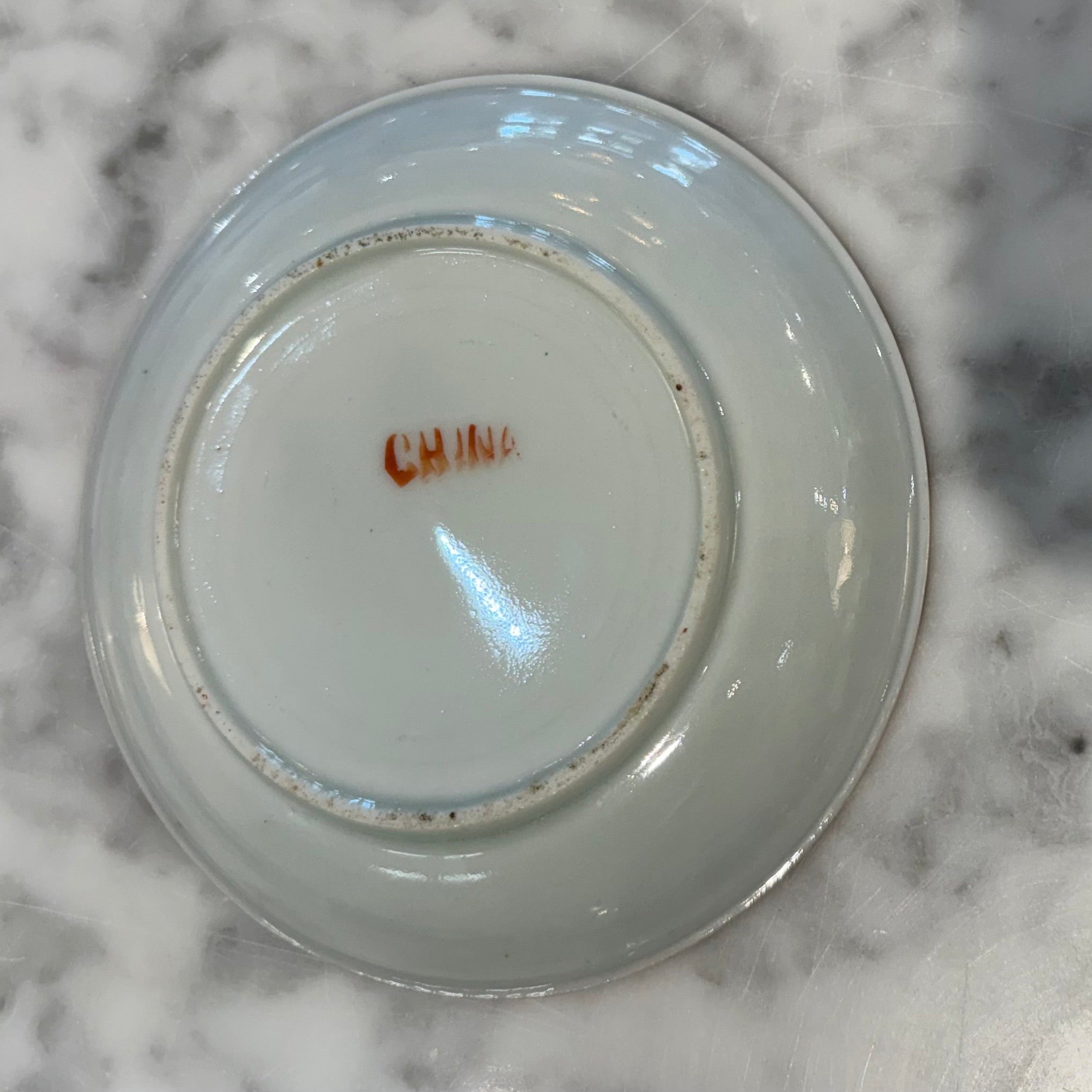 Antique 19th century Rose Medallion Dish