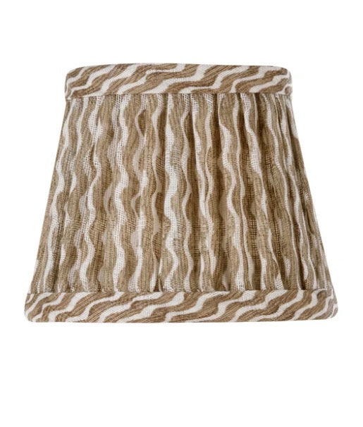 Fermoie 6" Lampshade Round Nut Brown Popple