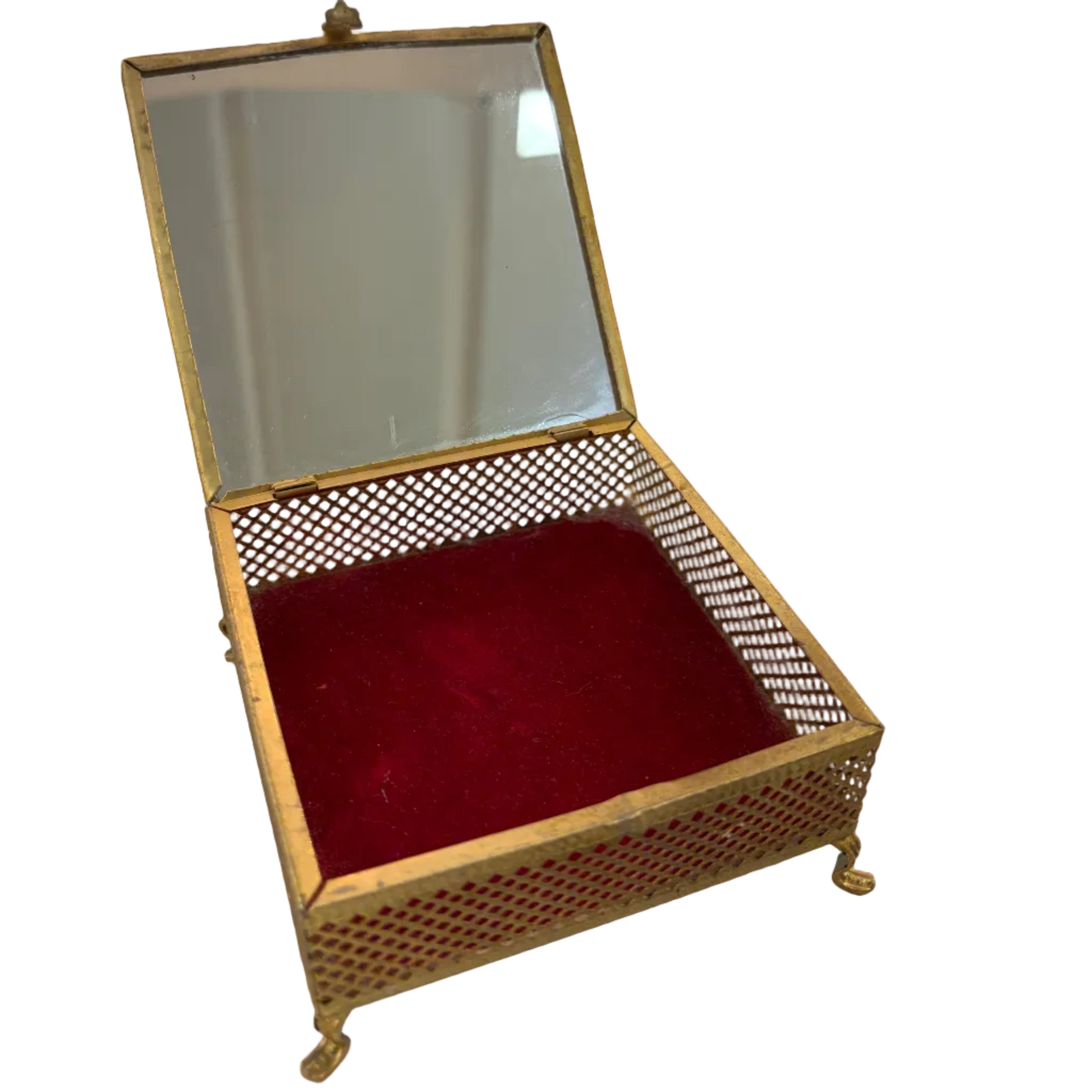 Vintage Fragonard Jewelry Casket