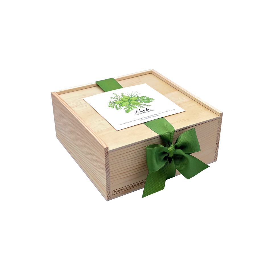 NEW Culinary Herb Garden Box | Thoughtful Summer Herb Kit