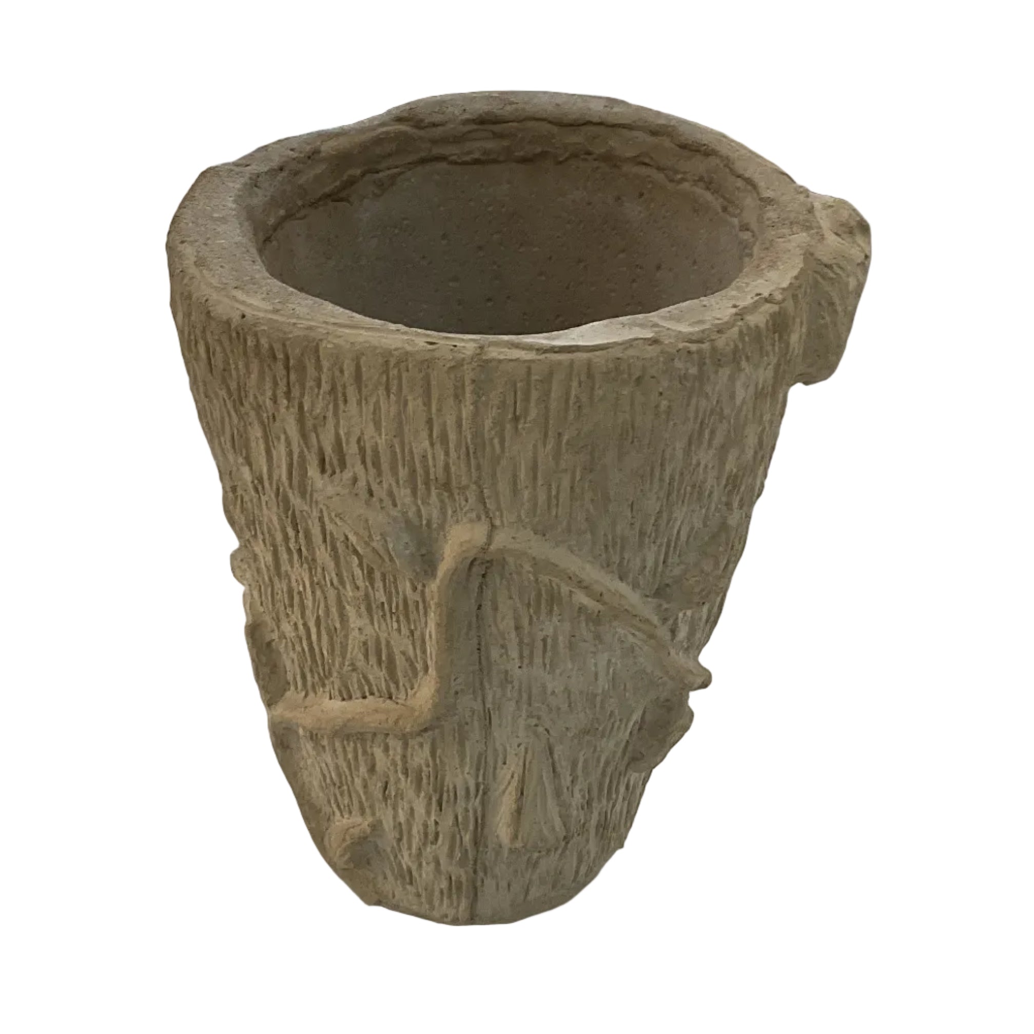 Faux Bois Planter from France