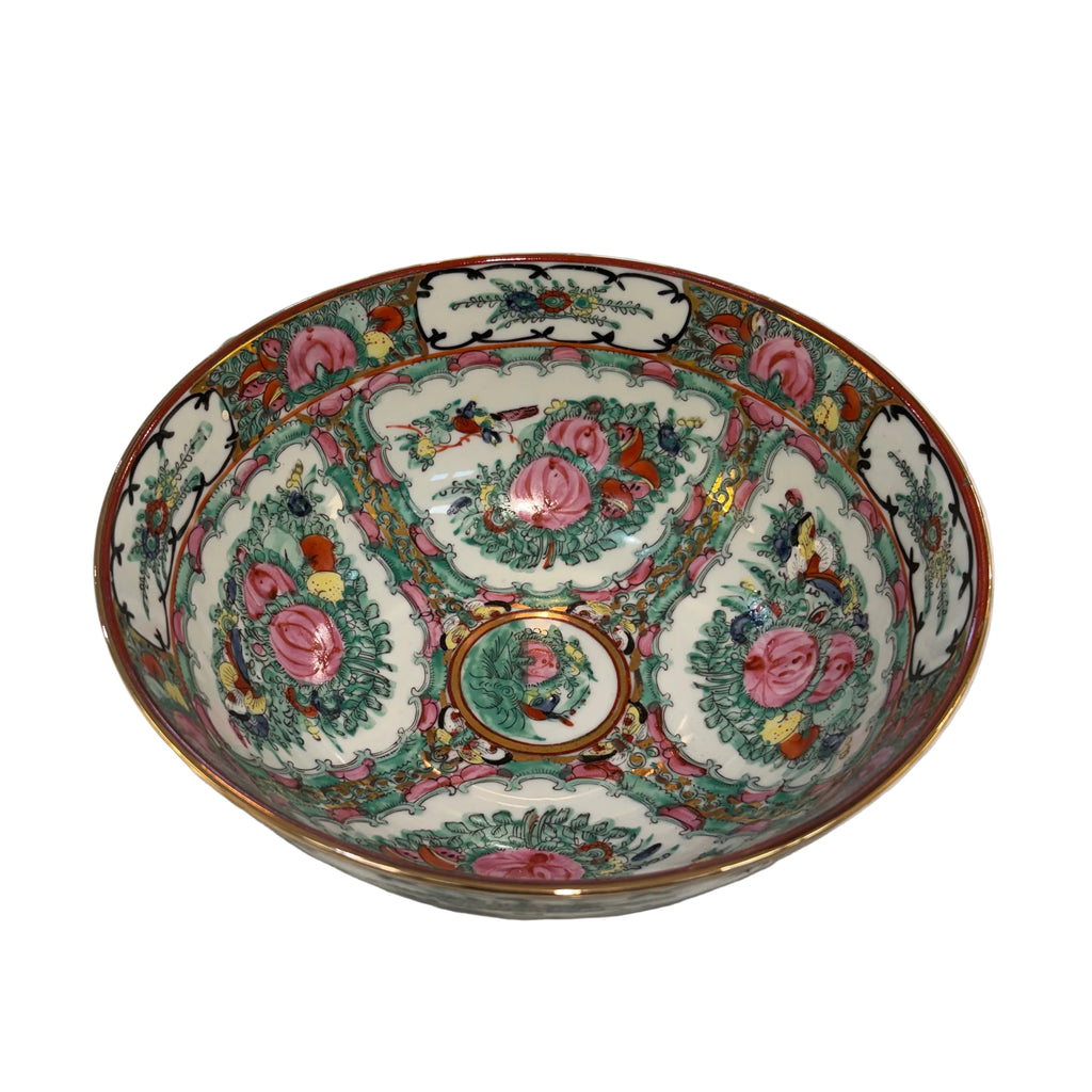 Vintage Rose Medallion Bowl
