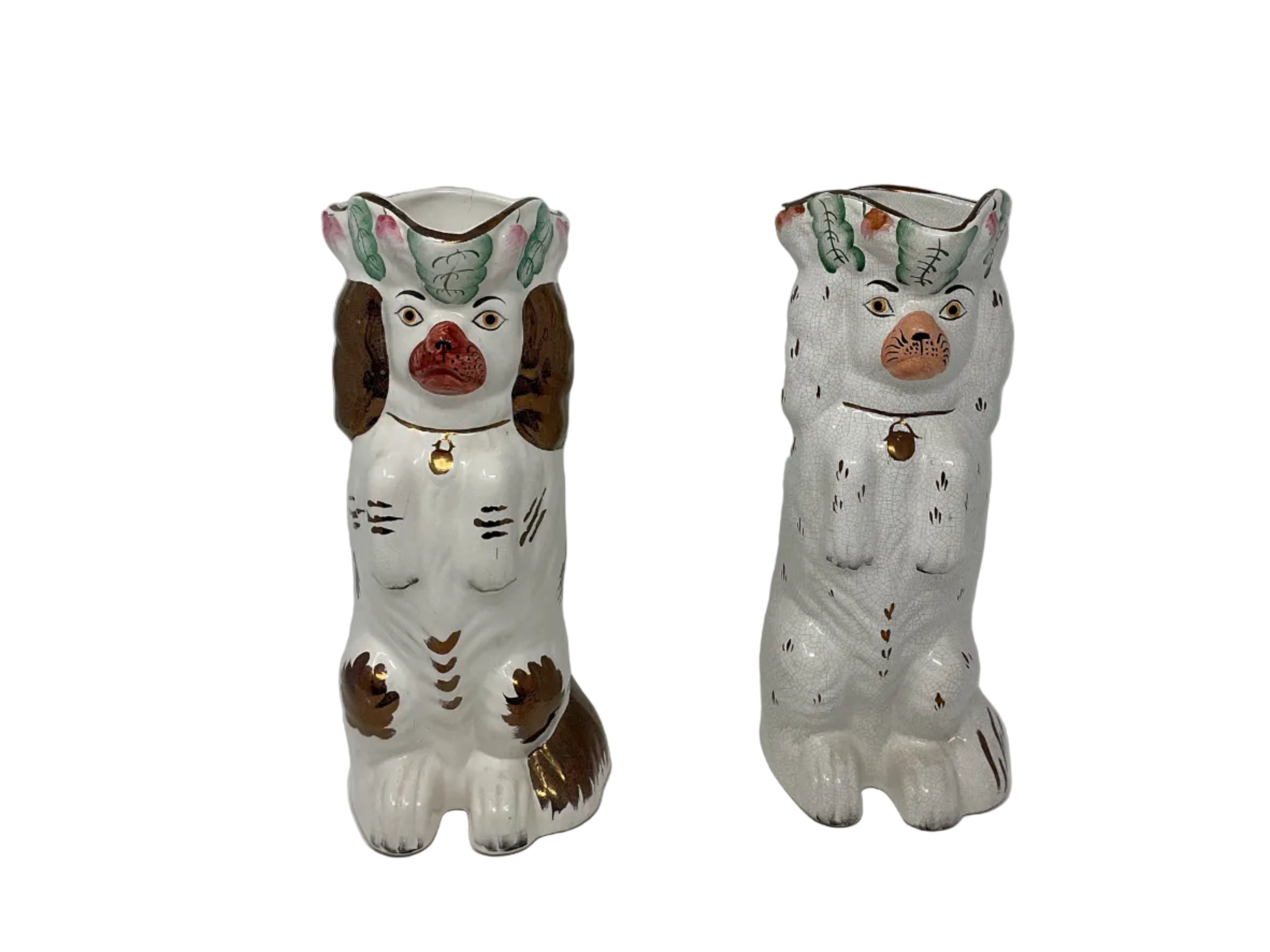 Antique Staffordshire Toby Jug Pitcher Set