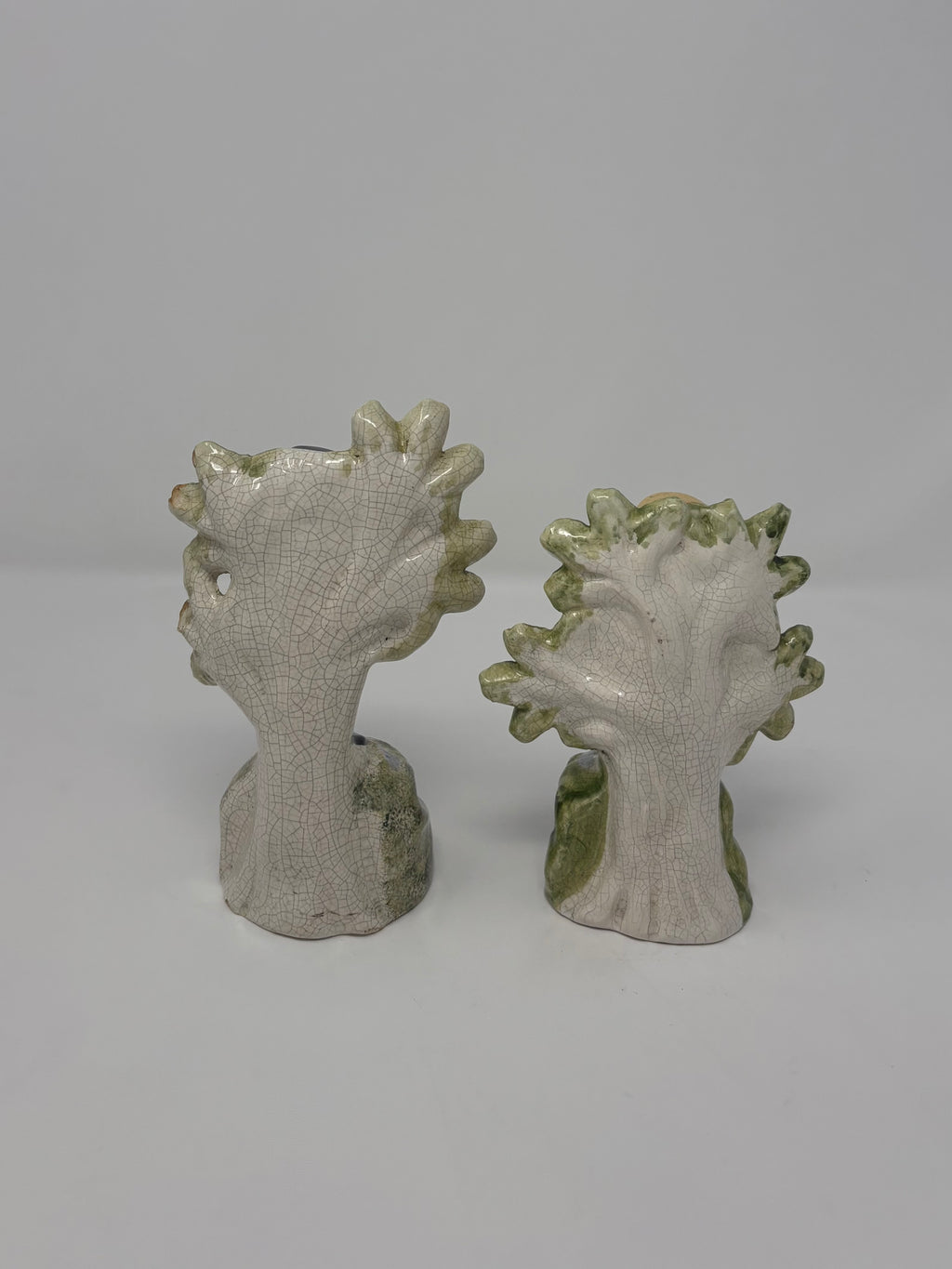 Pair of Antique Staffordshire Gardeners