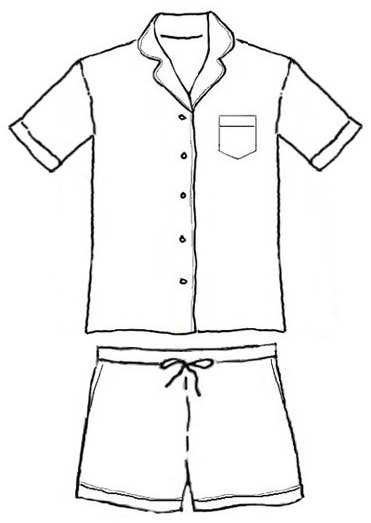 Pagoda Pink Short Sleeve Shorty Pajamas