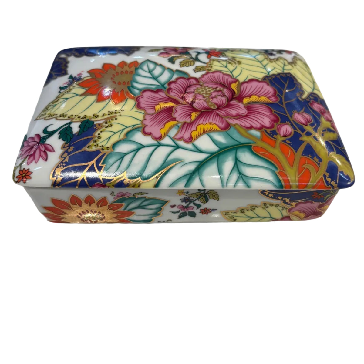 Tobacco Leaf Playing Cards Box
