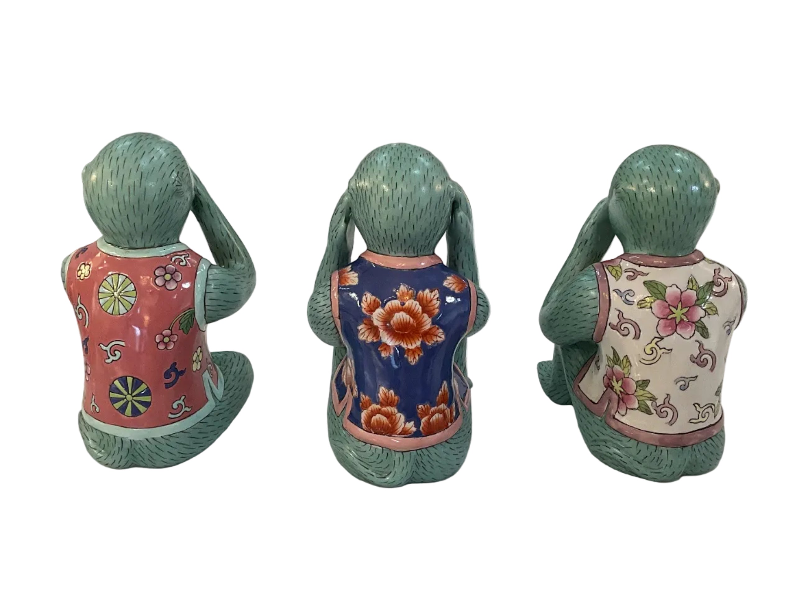 Bok Choy No Evil Monkey Set