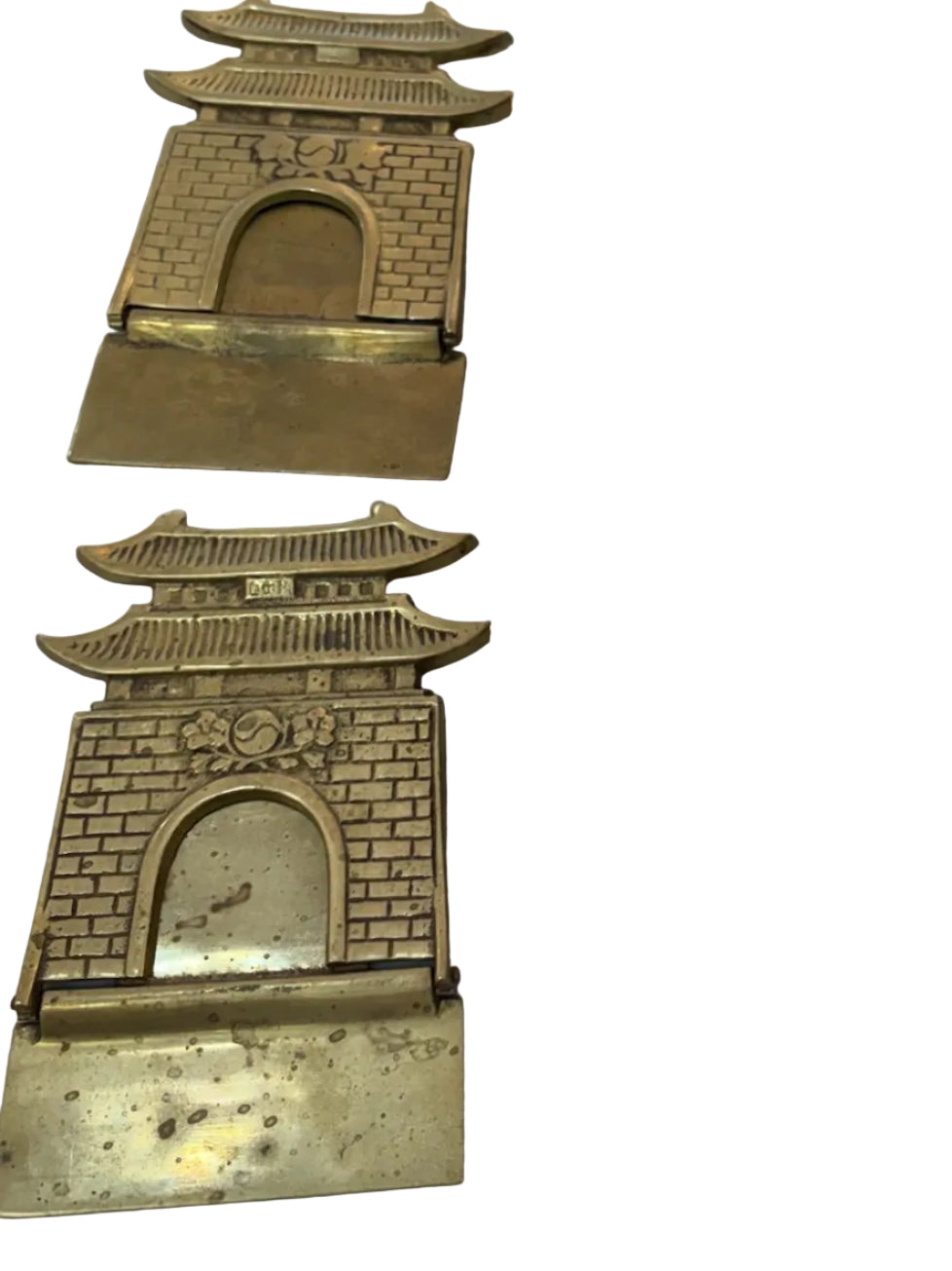 Brass Book Ends