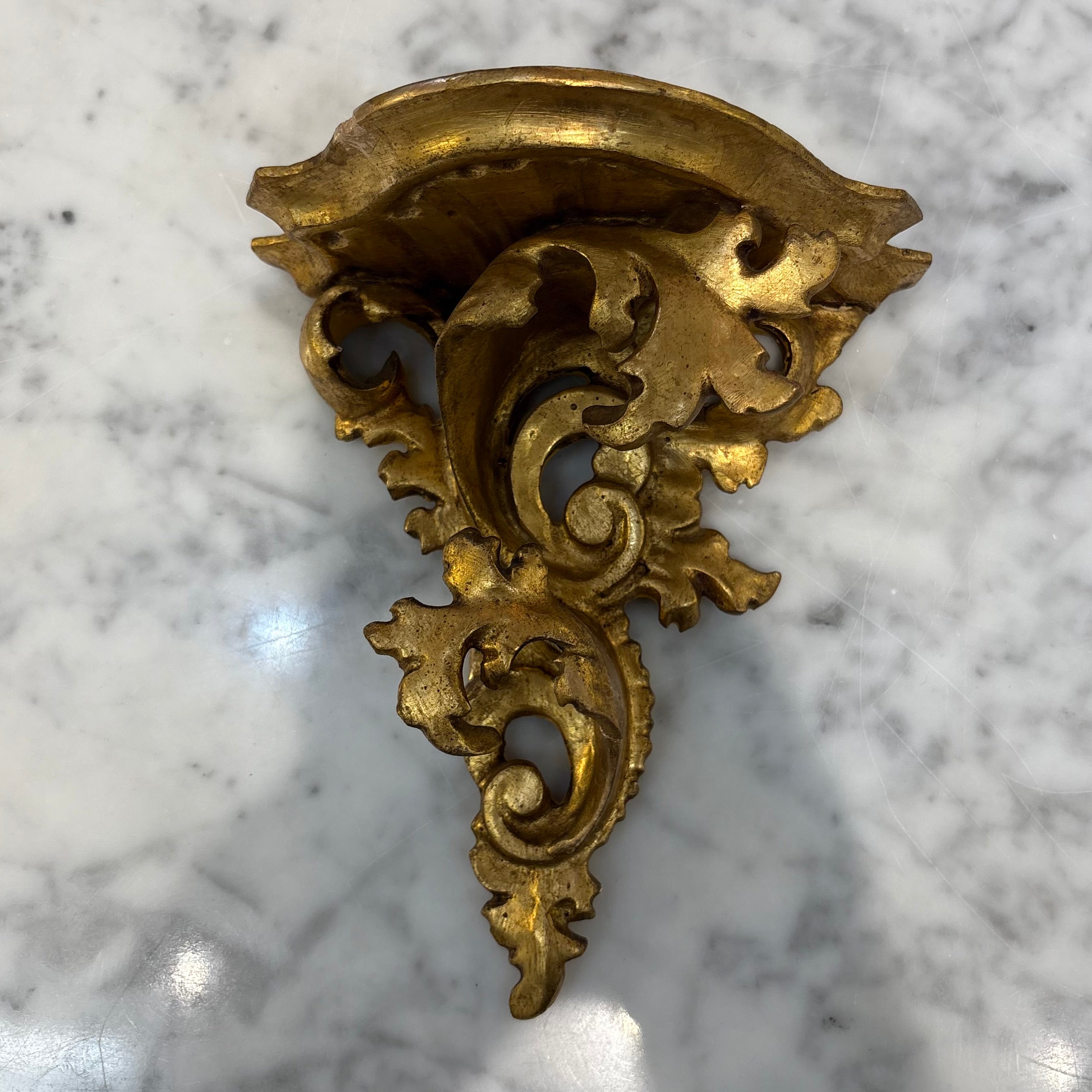 Pair of Gilt Finish Sconces
