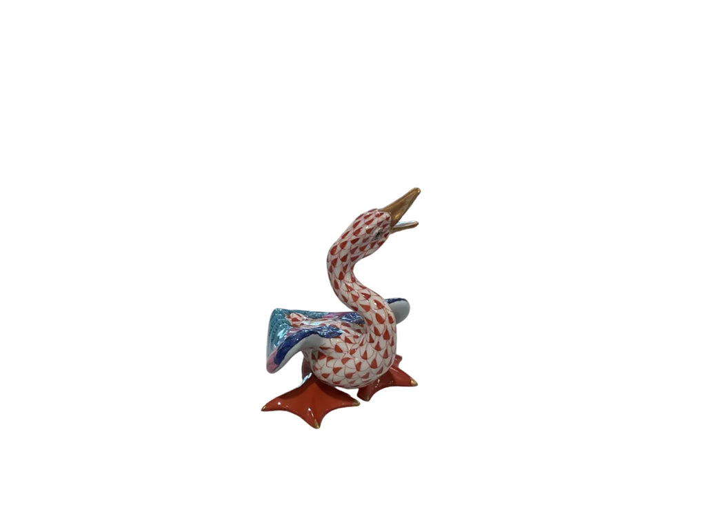 Vintage Herend hand-painted Wild goose