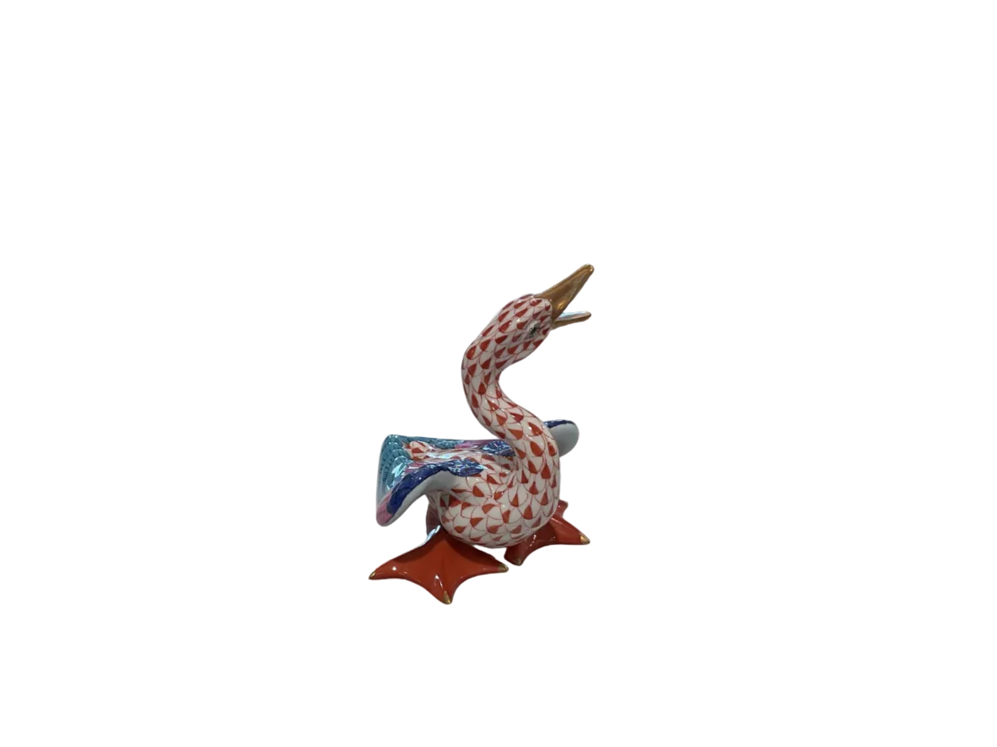 Vintage Herend hand-painted Wild goose