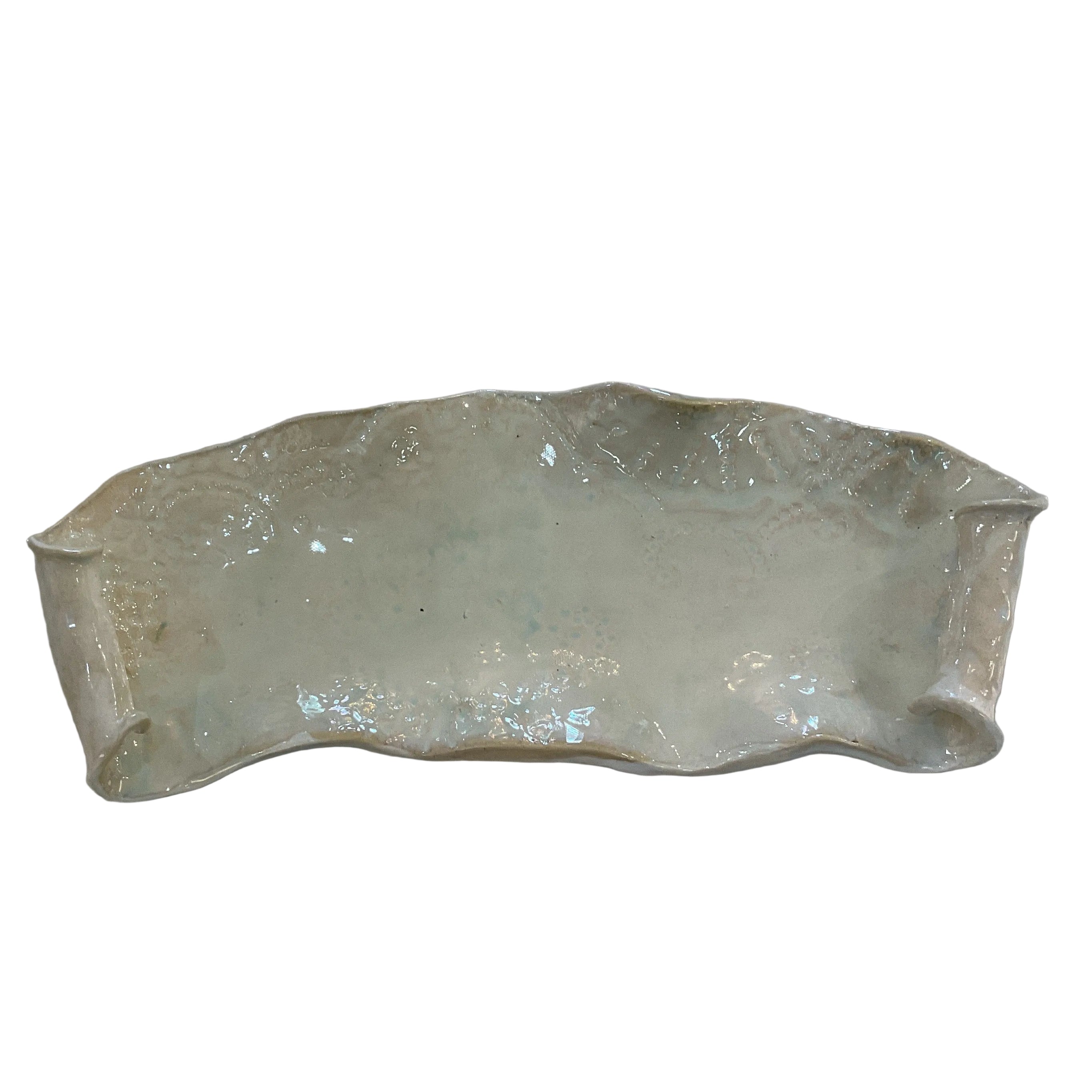 Alabama Artist Handmade Pottery Tray