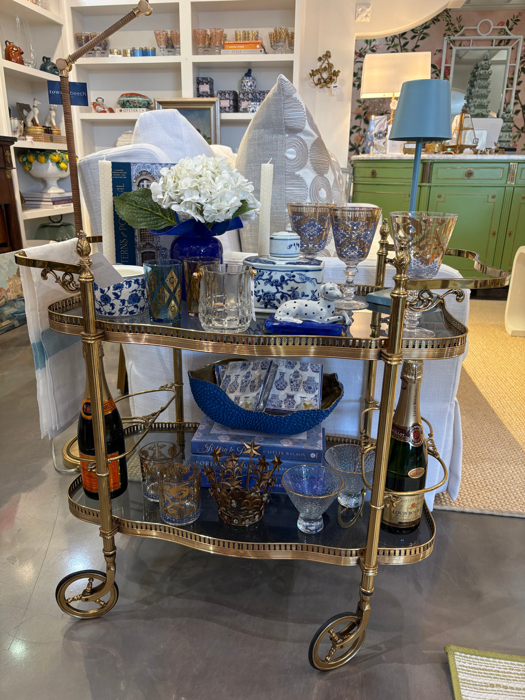 Italian bar cart