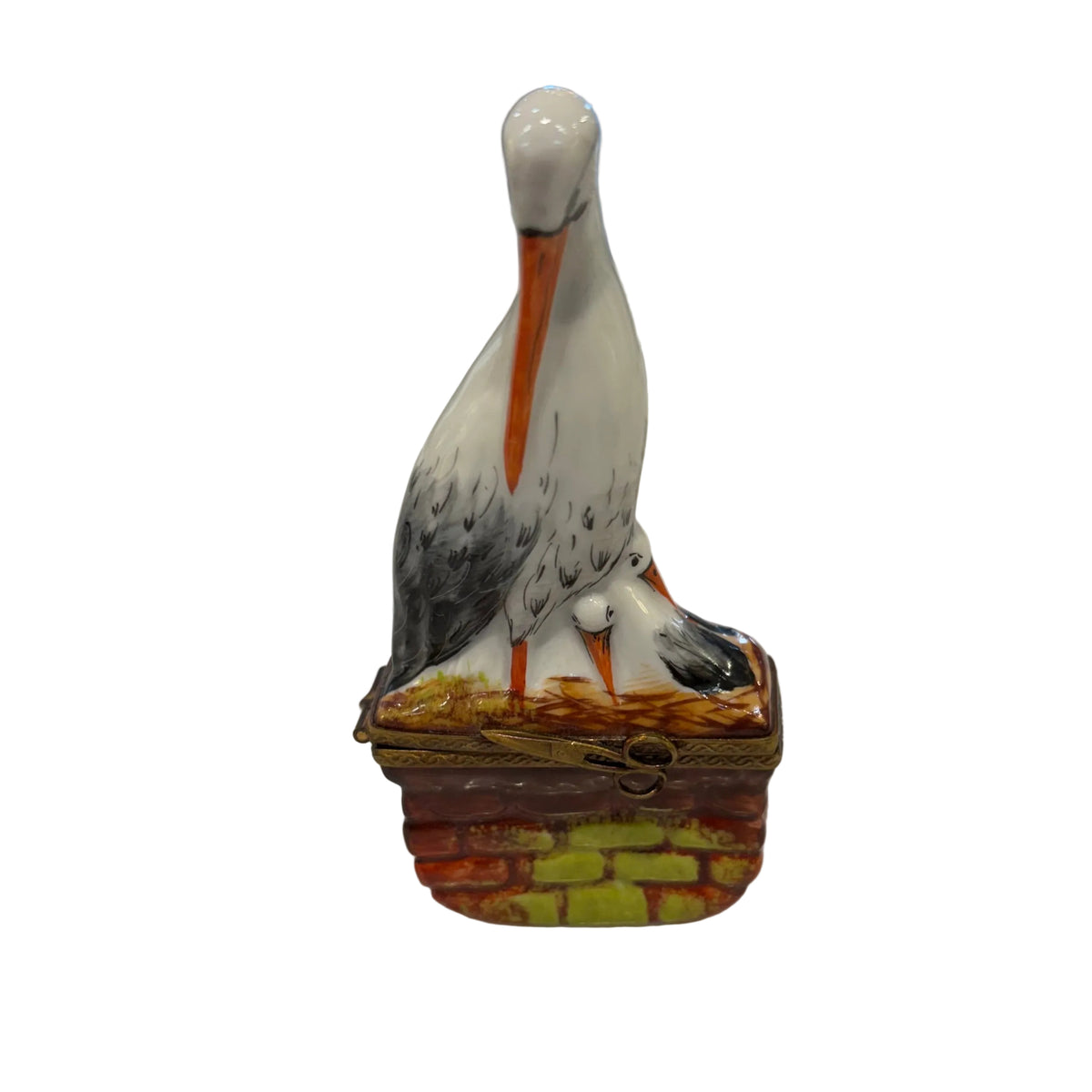 Limoges Bird Trinket Box