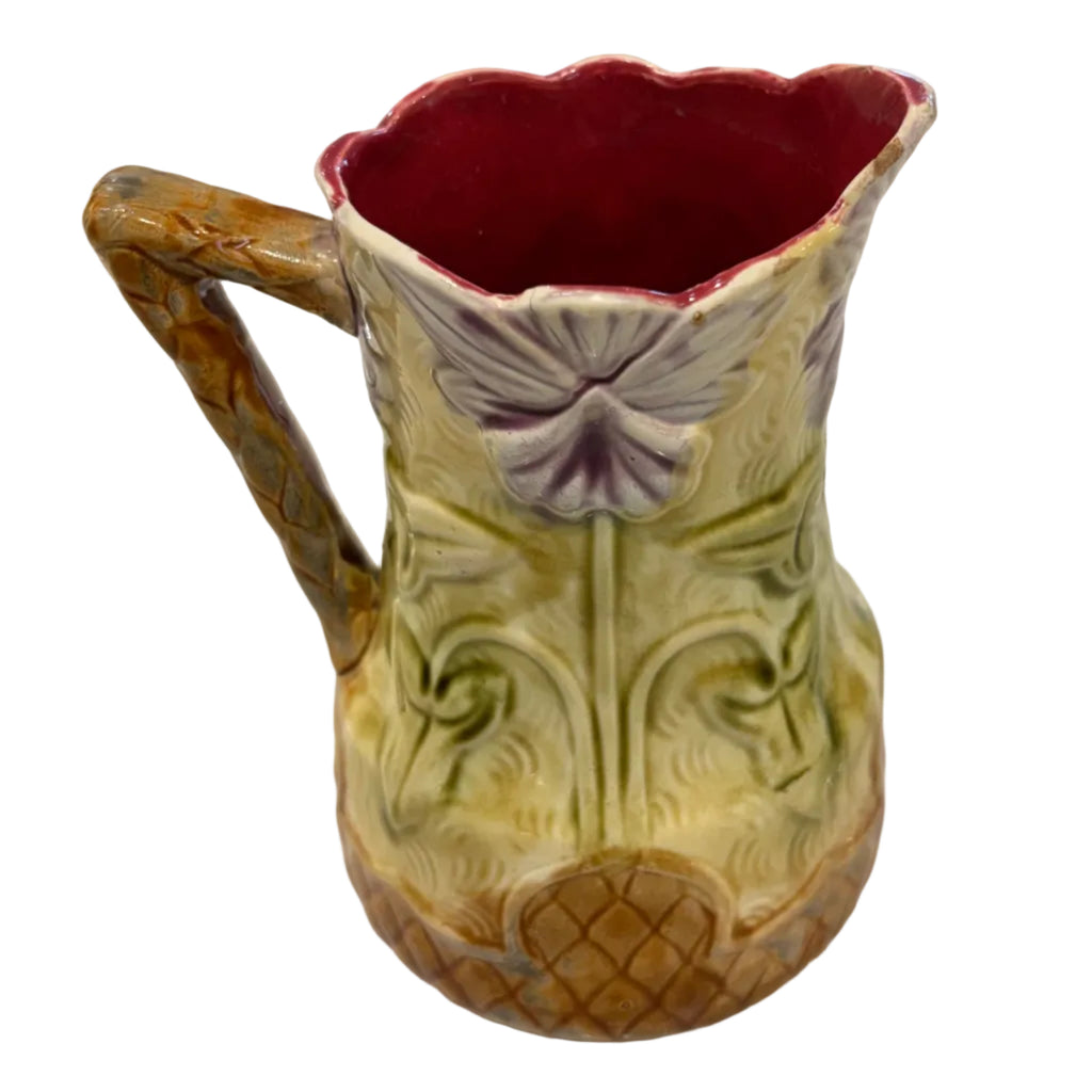 Majolica (Onnaing) Pitcher