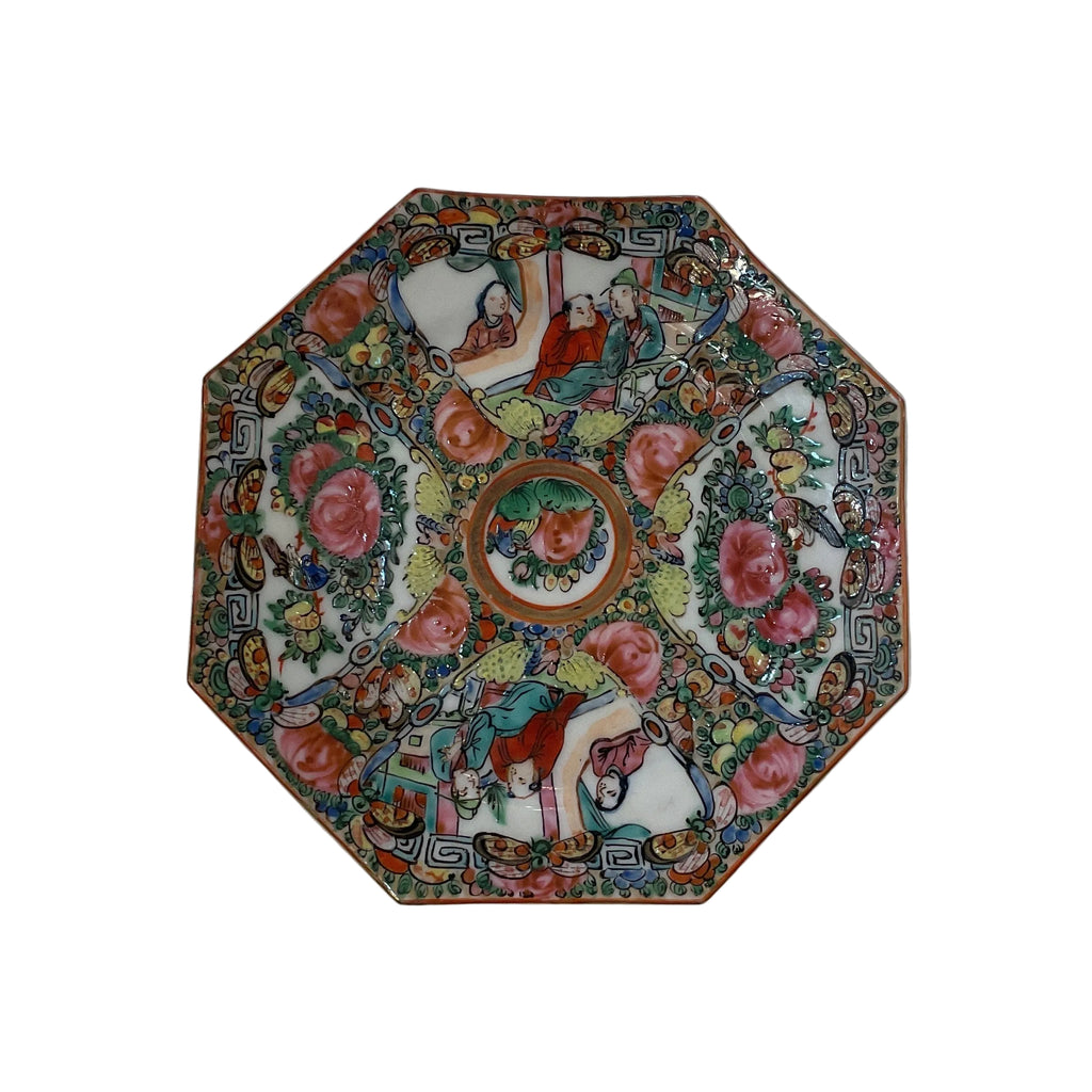 Rose Medallion 5.75” Plate