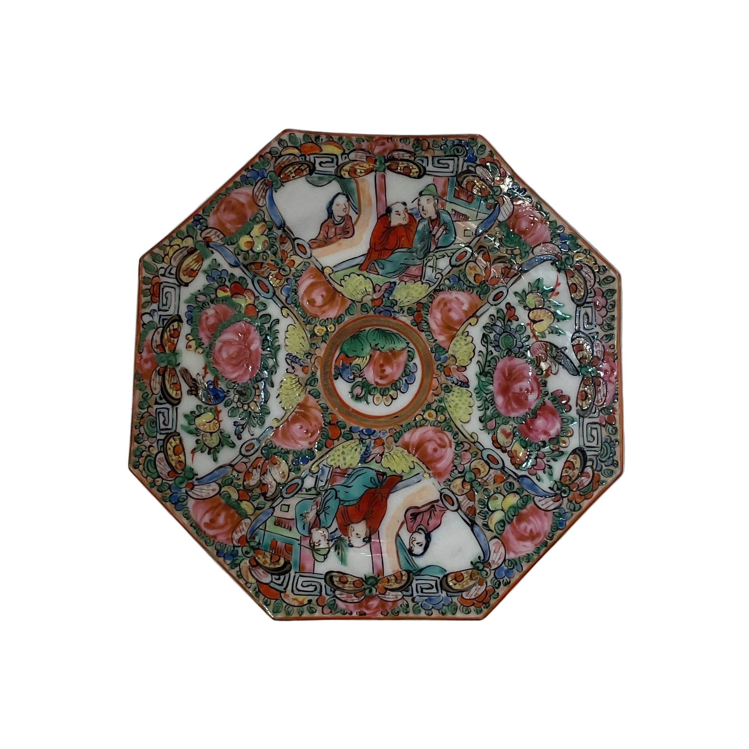 Rose Medallion 5.75” Plate