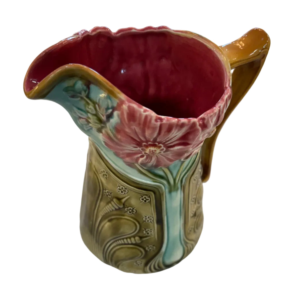 Majolica (Onnaing) Pitcher