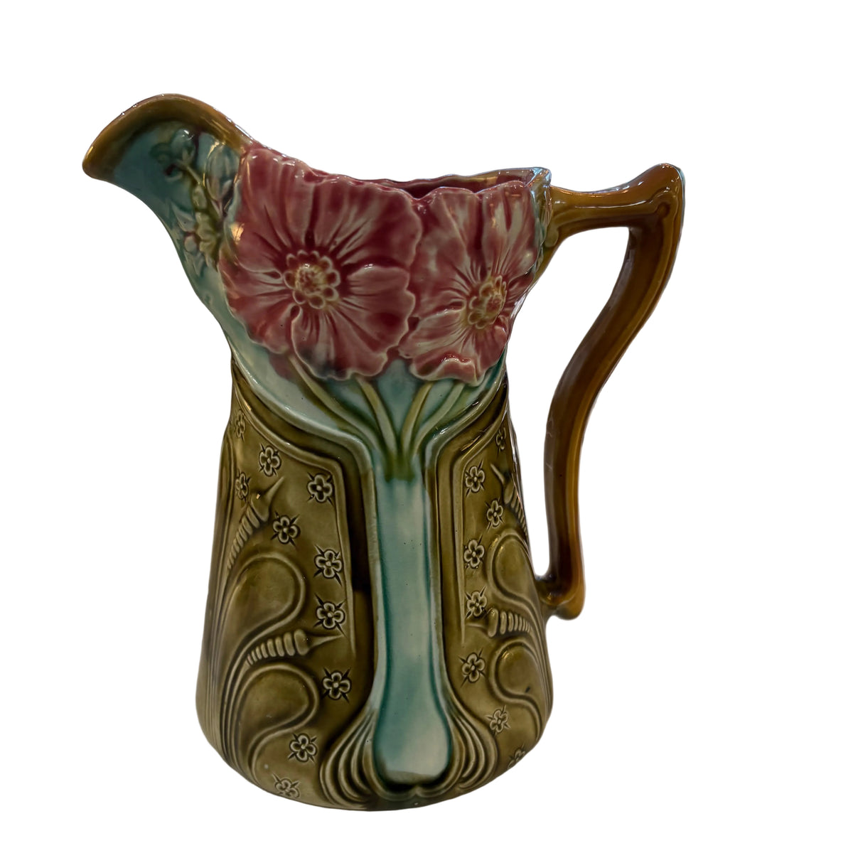 Majolica (Onnaing) Pitcher