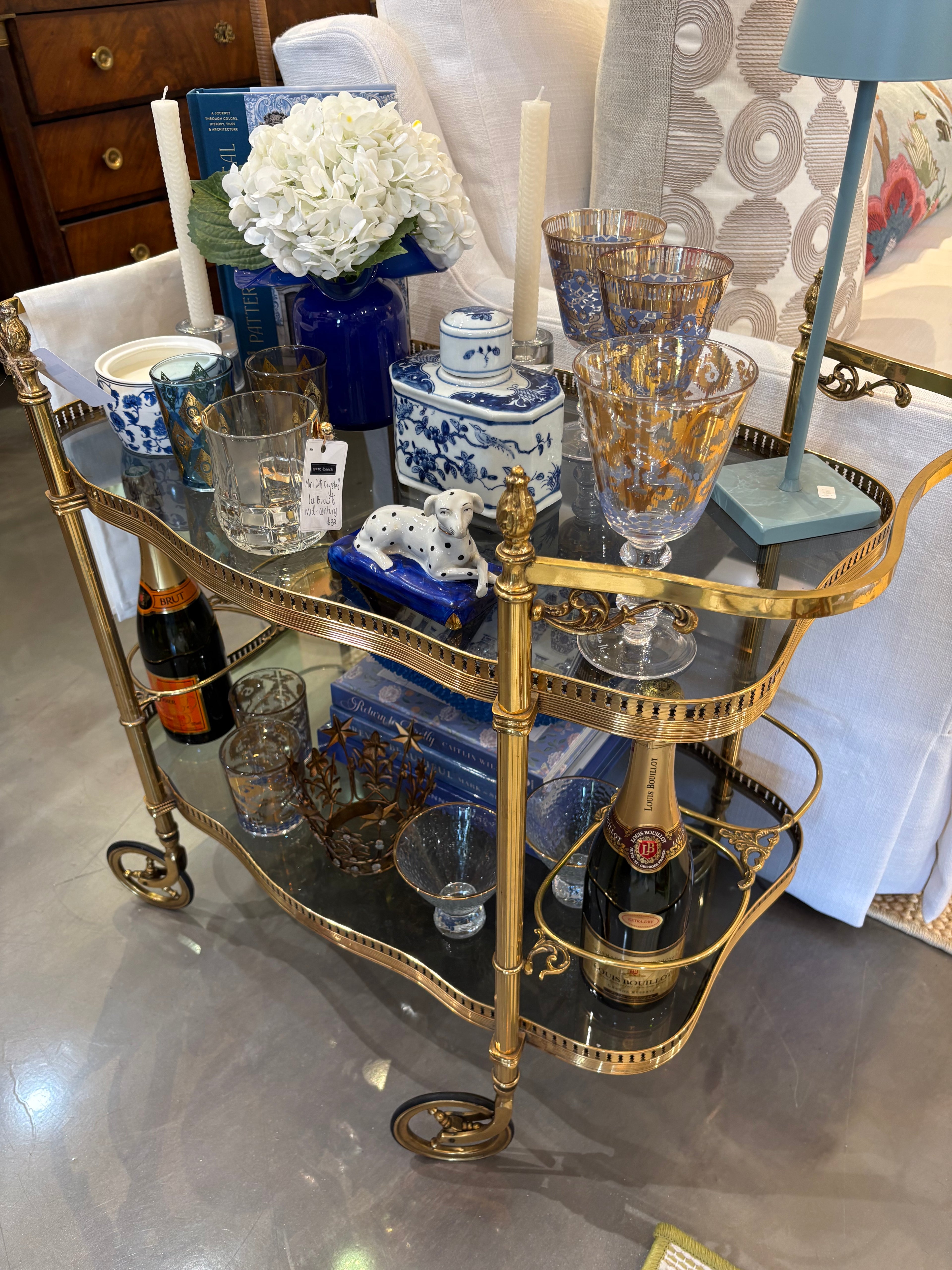 Italian bar cart