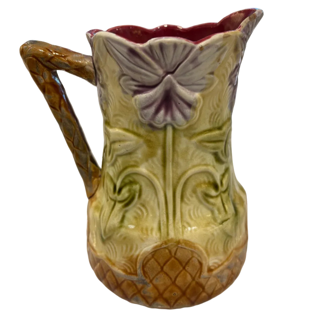 Majolica (Onnaing) Pitcher