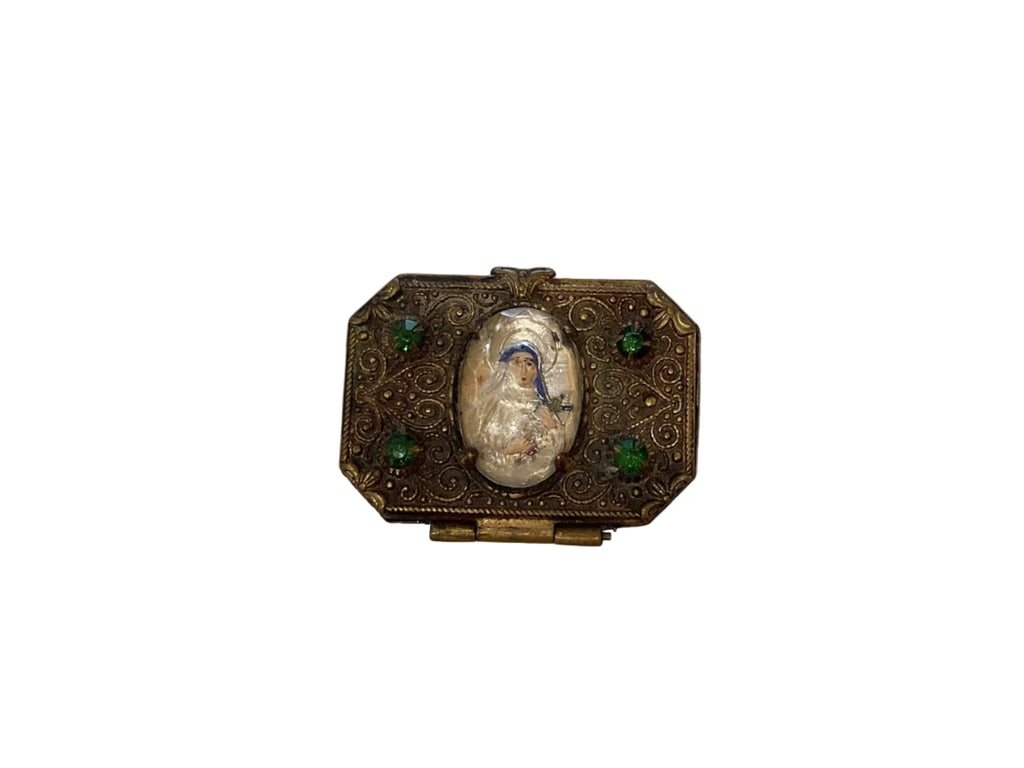 Antique Rosary Box