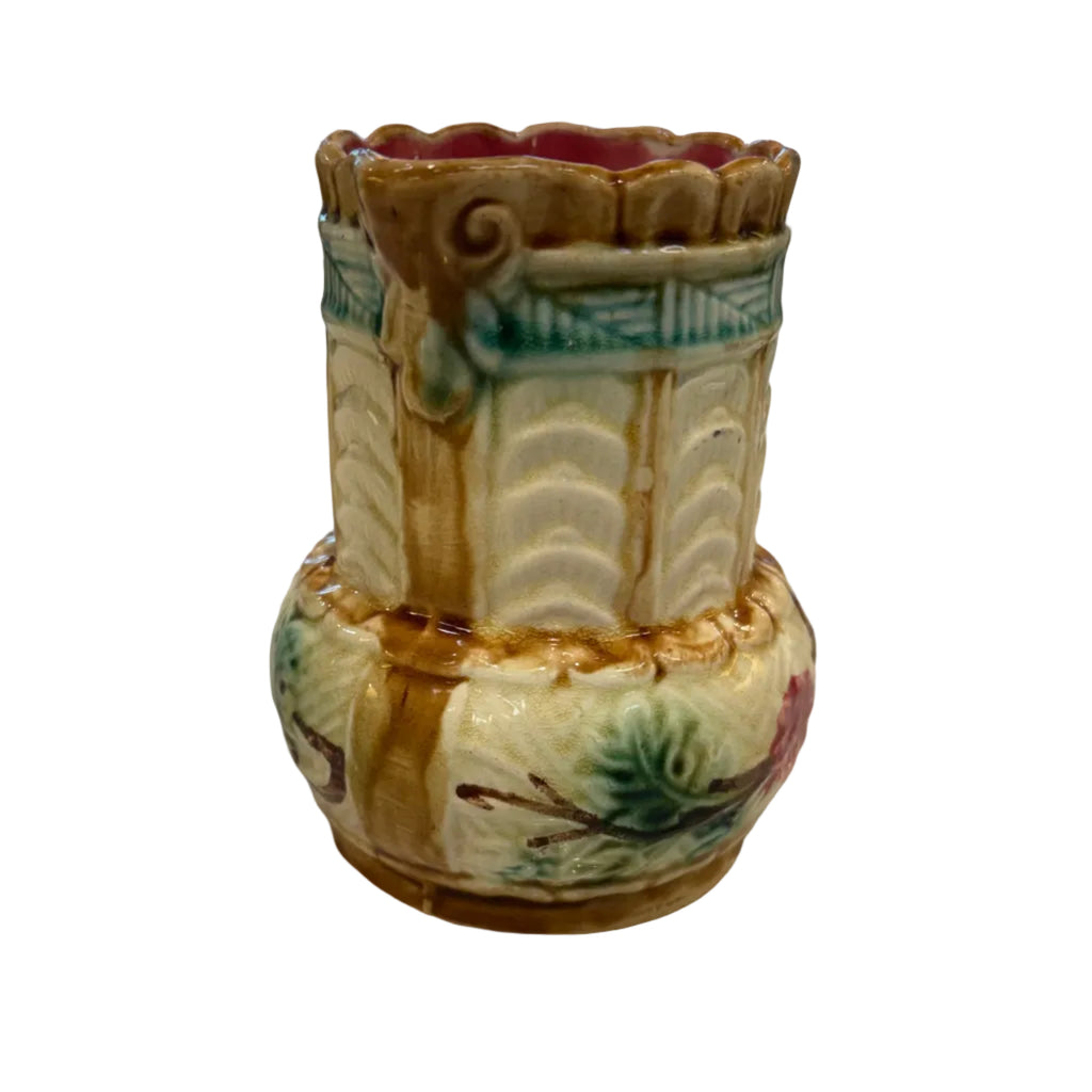 Majolica (Onnaing) pitcher