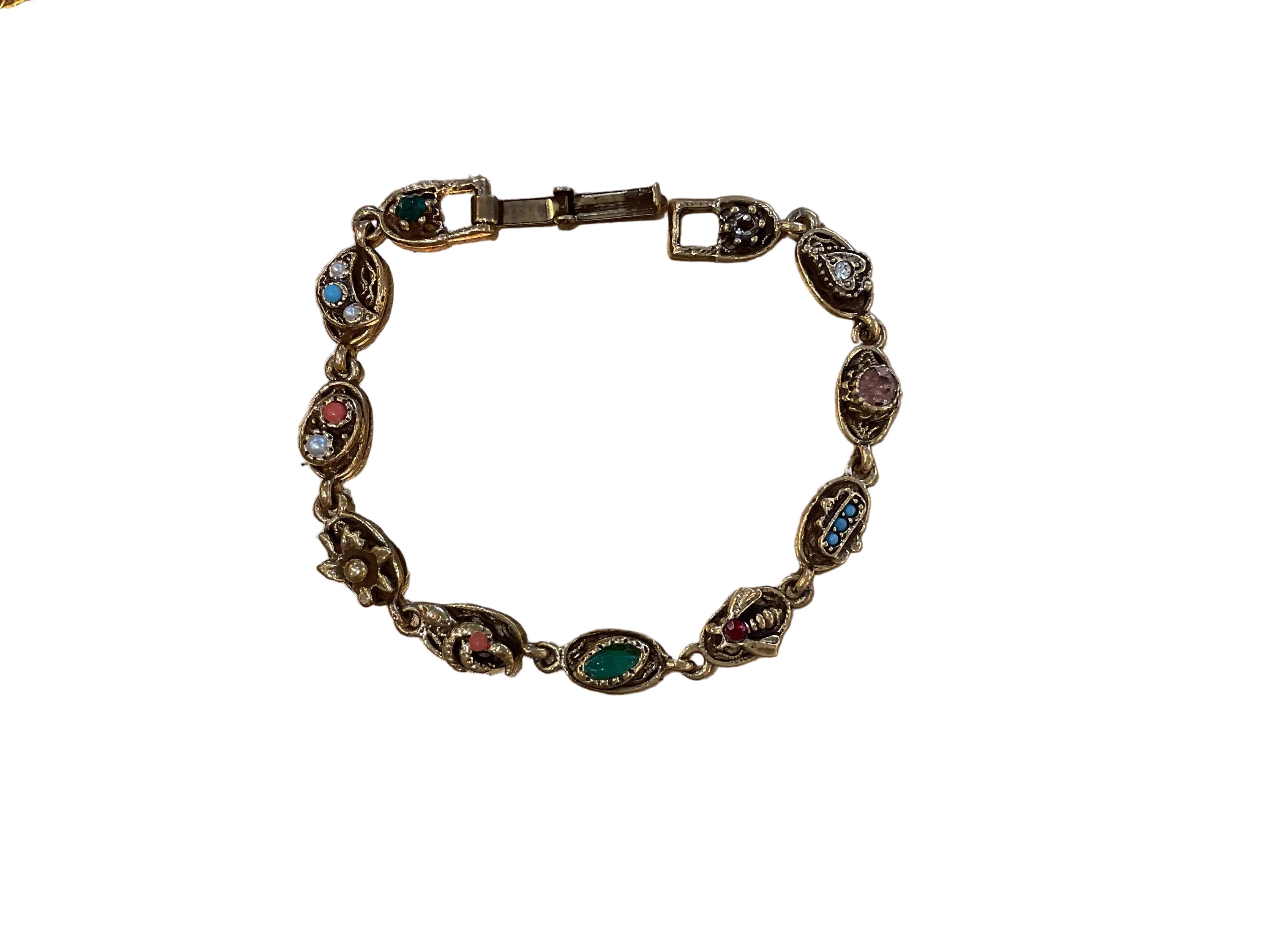 Vintage Victorian Revival Slide Bracelet