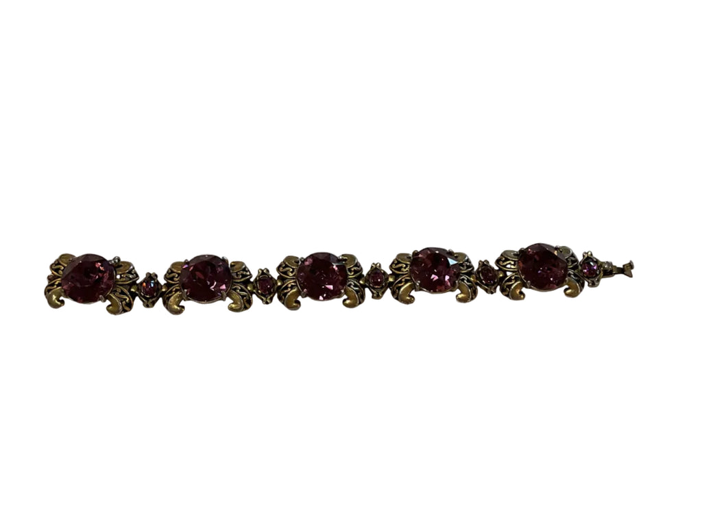Vintage Amethyst Bracelet