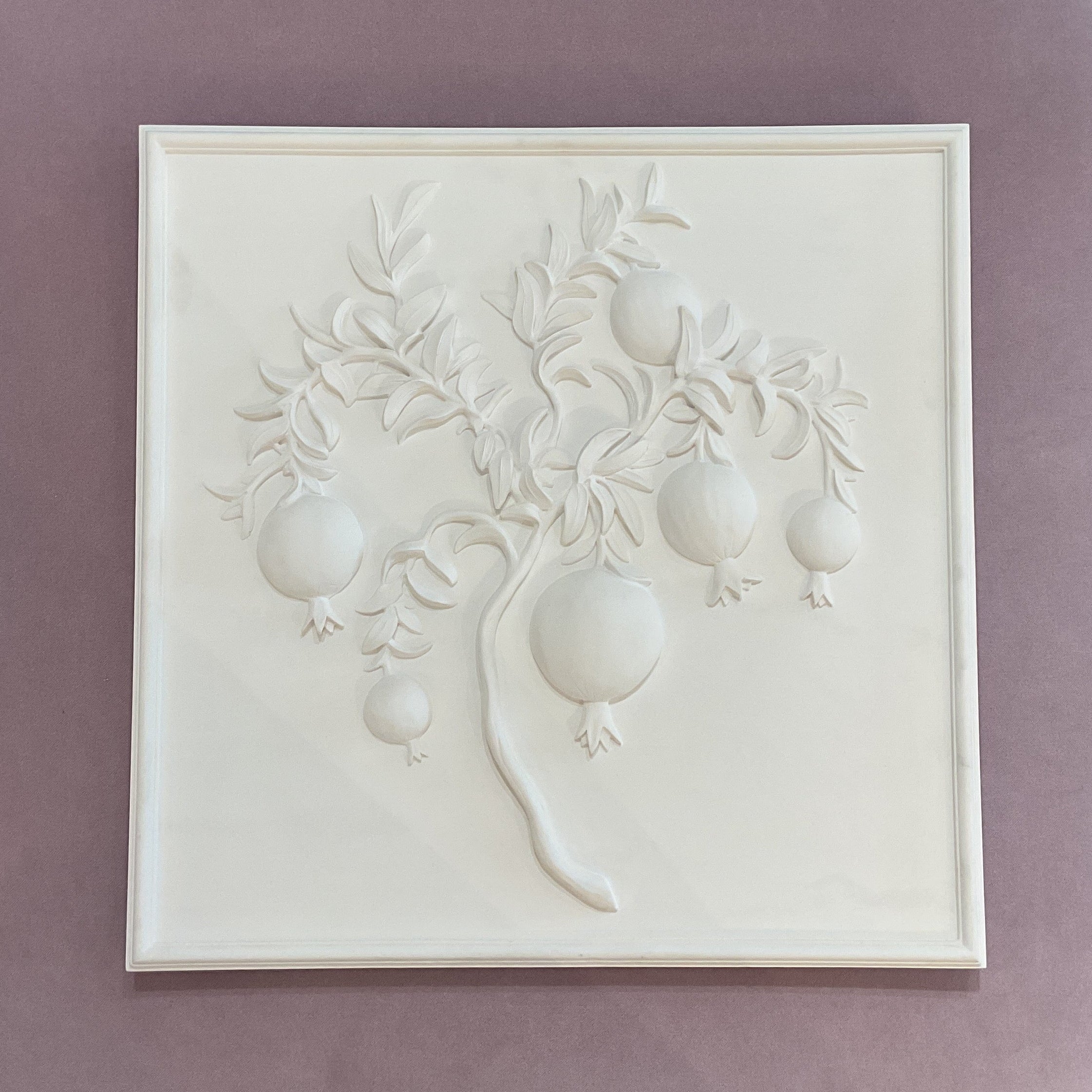 White Fruit Plaster Panel