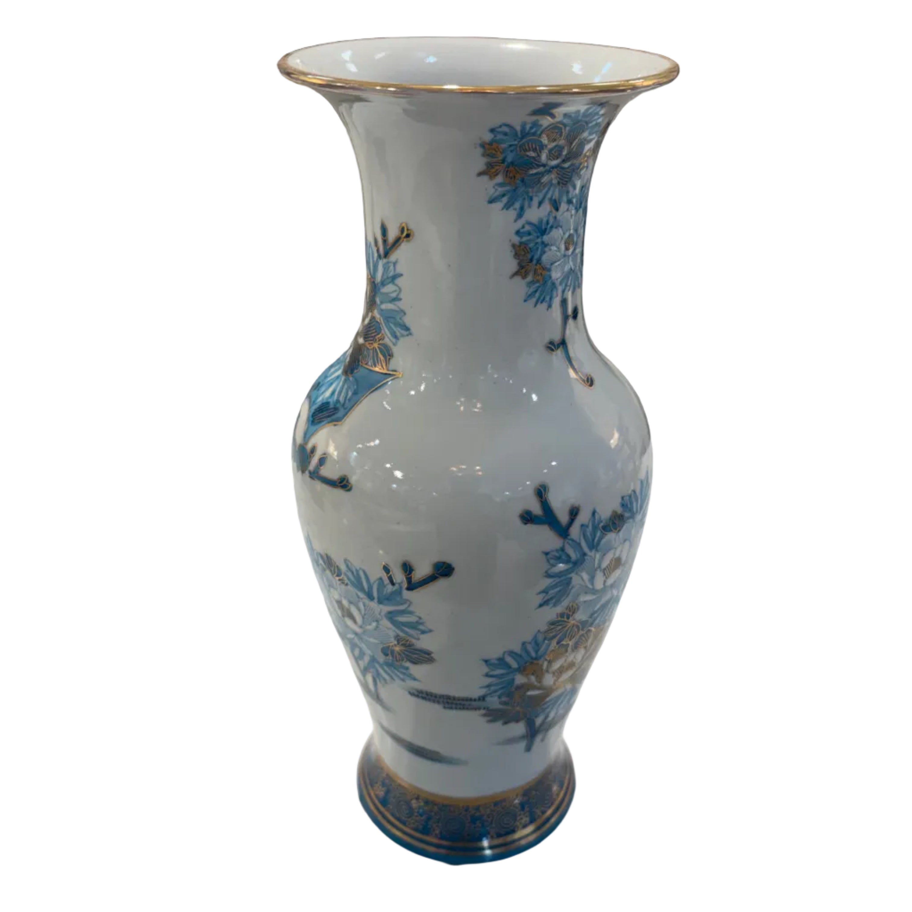 Japanese Kutani Mid-Century Vase