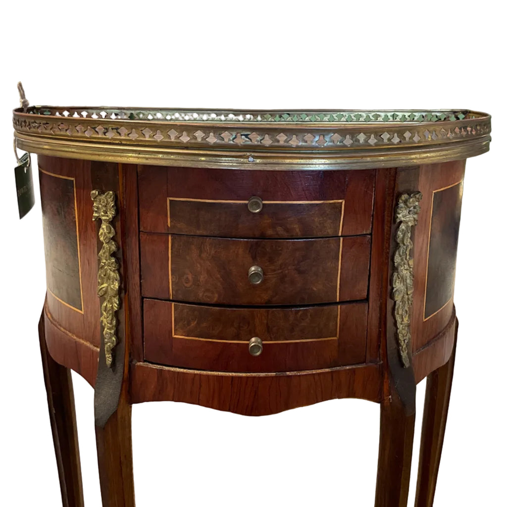 Demi Lune French Side Table