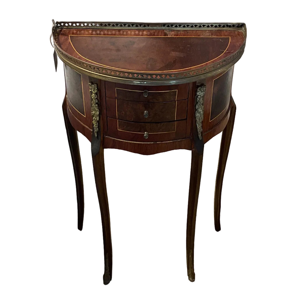 Demi Lune French Side Table