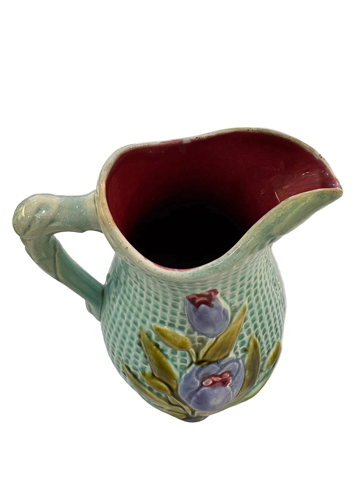Majolica (Onnaing) Pitcher