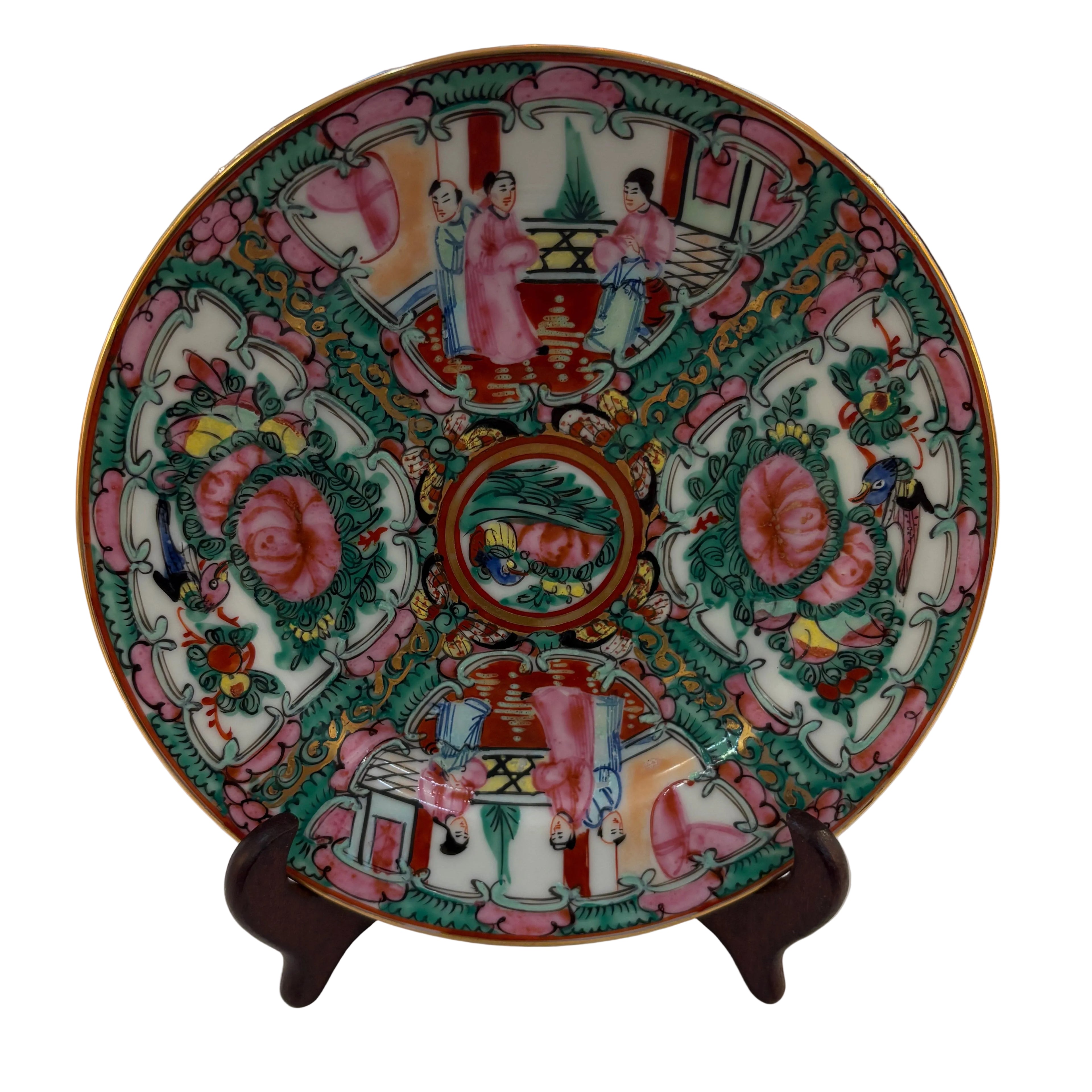 Rose Medallion plate