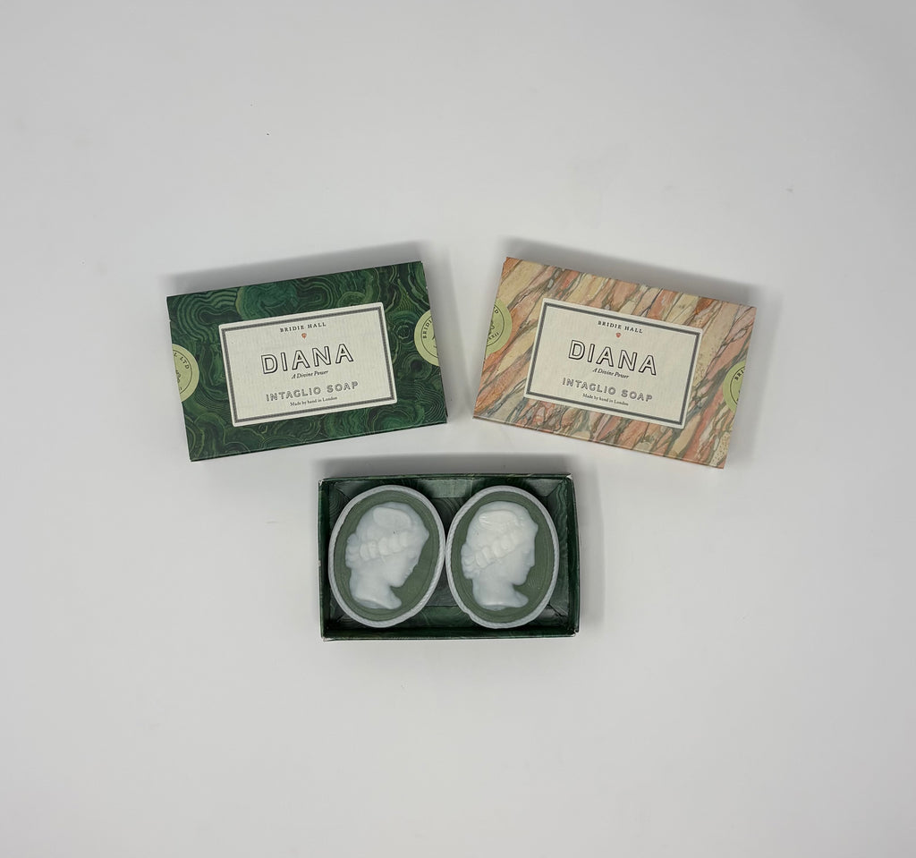 Diana Intaglio Soap Double Set