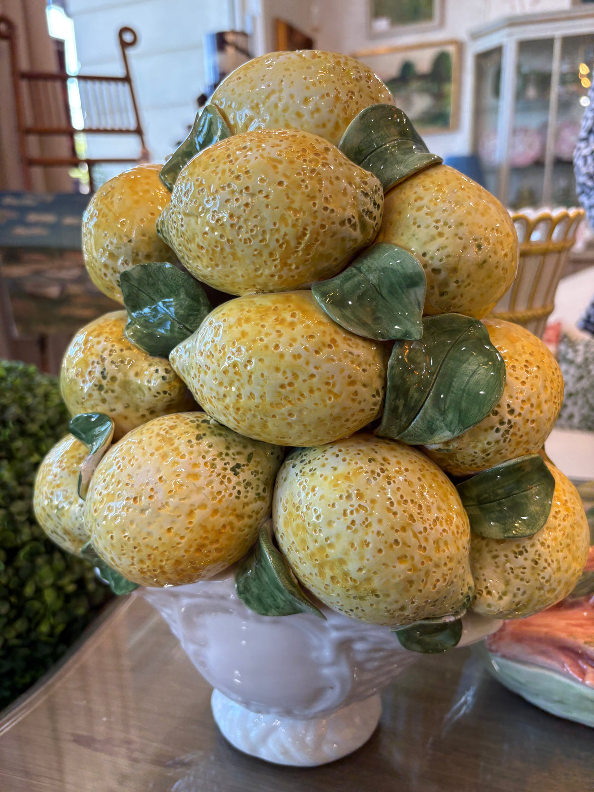 Antique Lemon Topiary