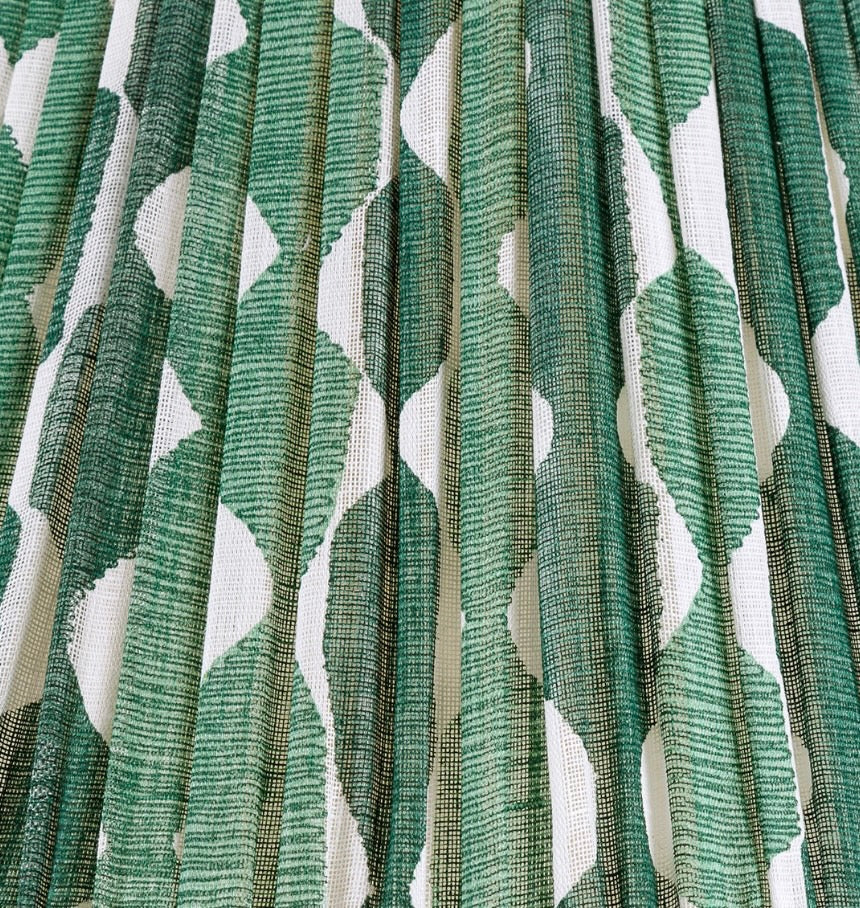 Fermoie 18" Lampshade Round Green Whittle