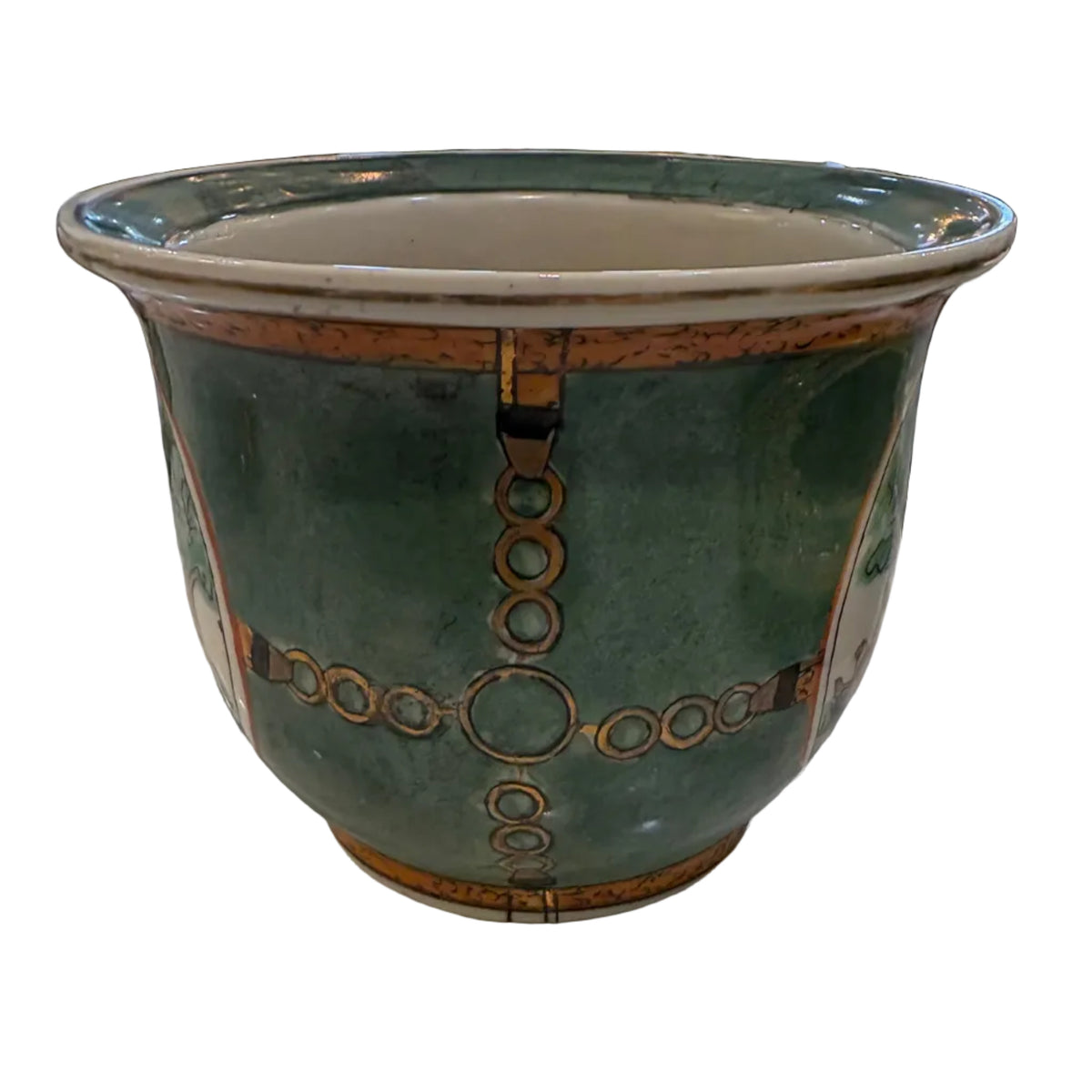 Vintage Fox hunting Planter