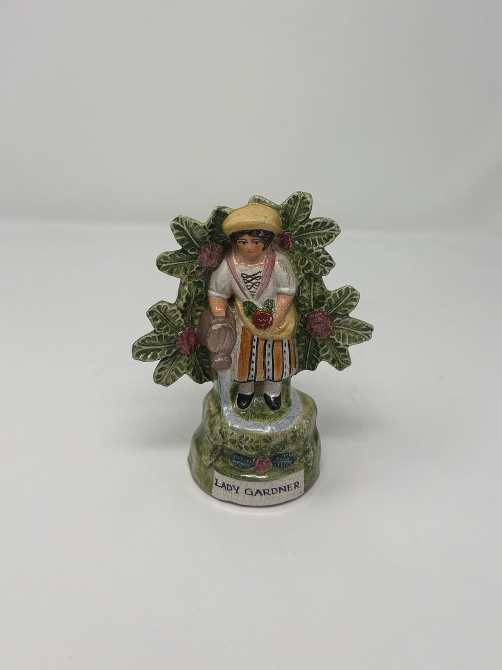 Pair of Antique Staffordshire Gardeners