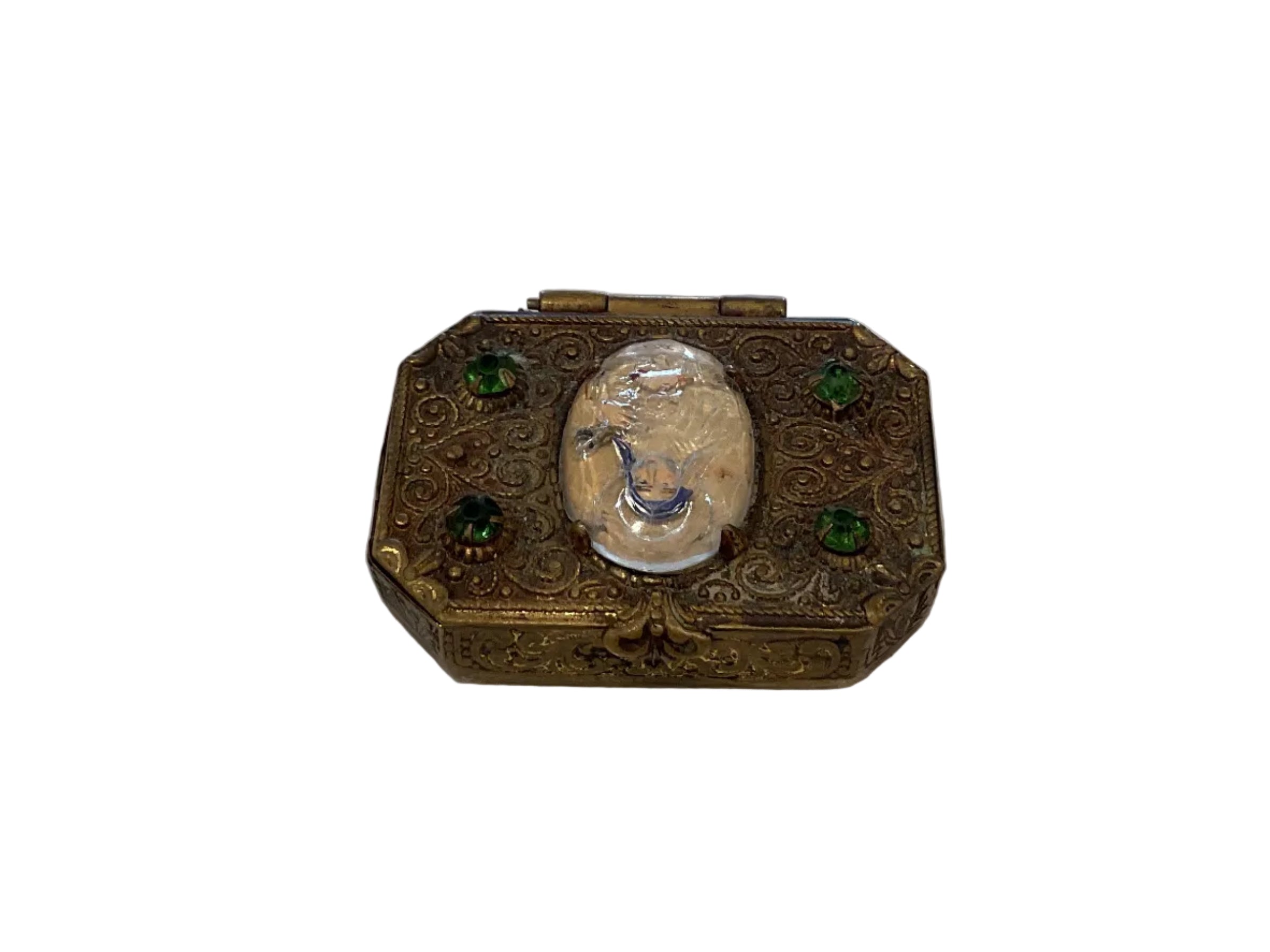 Antique Rosary Box