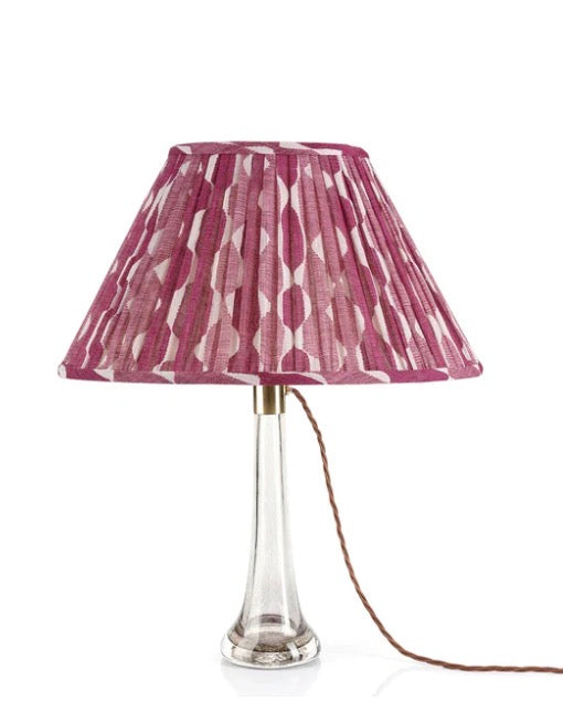 14”-Fermoie-Lampshade-Oval-Fuchsia-Whittle